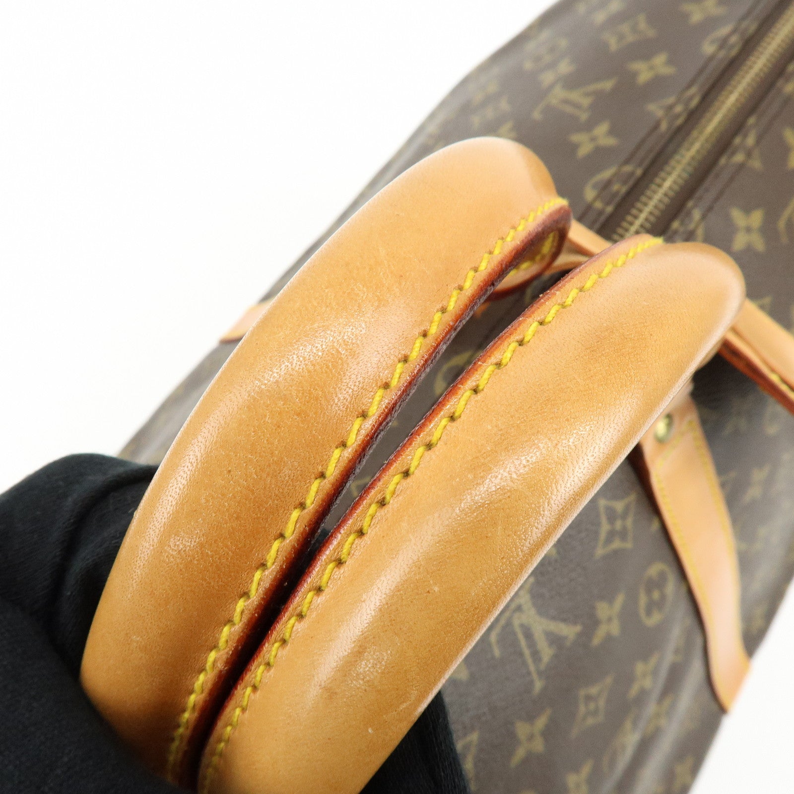 Louis Vuitton Monogram Keep All 55 Boston Bag Brown M41424