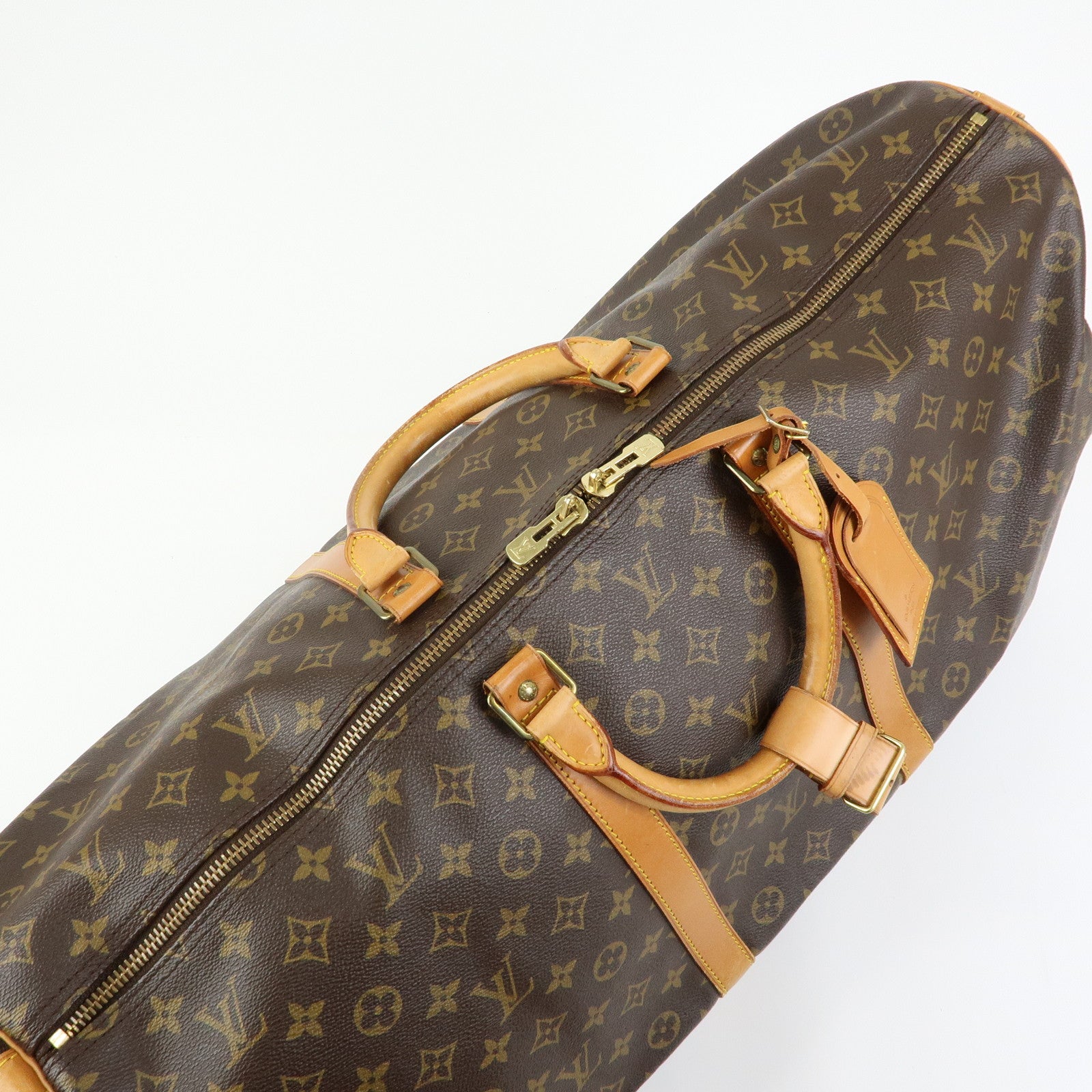 Louis Vuitton Monogram Keep All Bandouliere 60 Boston Bag M41412