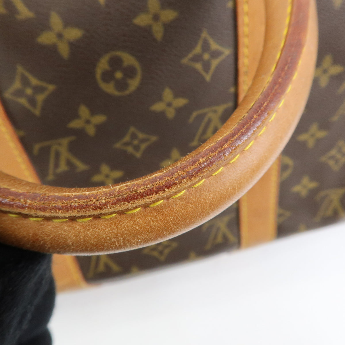 Louis Vuitton Monogram Keep All 50 Boston Bag Brown M41426