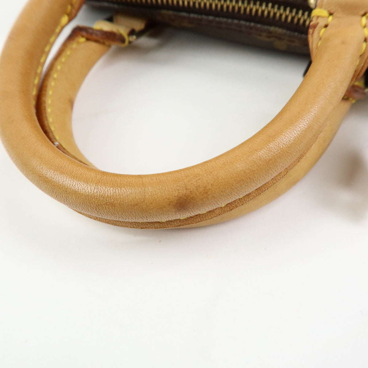 Louis Vuitton Monogram Canvas Mini Speedy Hand Bag Brown M41534