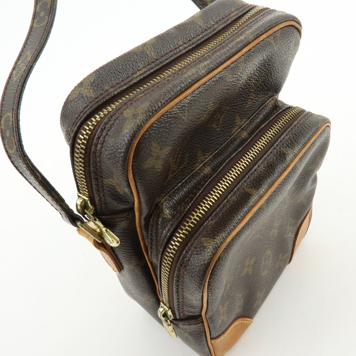 Louis Vuitton Monogram Amazone Shoulder Bag Crossbody Bag Brown M45236