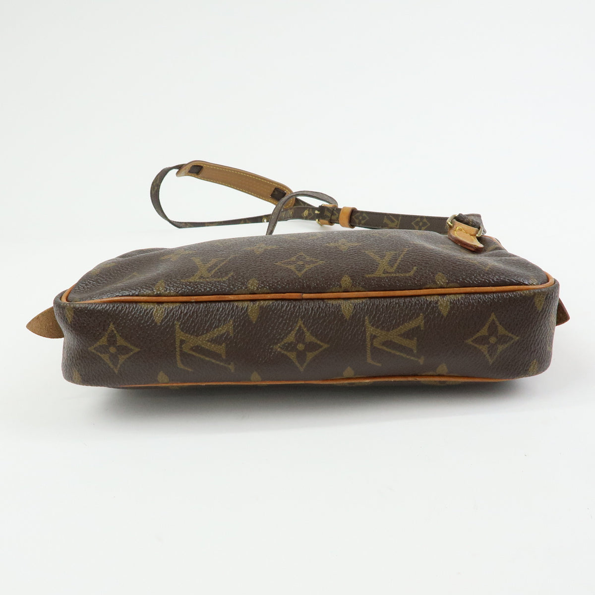 Louis Vuitton Monogram Pochette Marly Bandouliere Bag Brown M51828