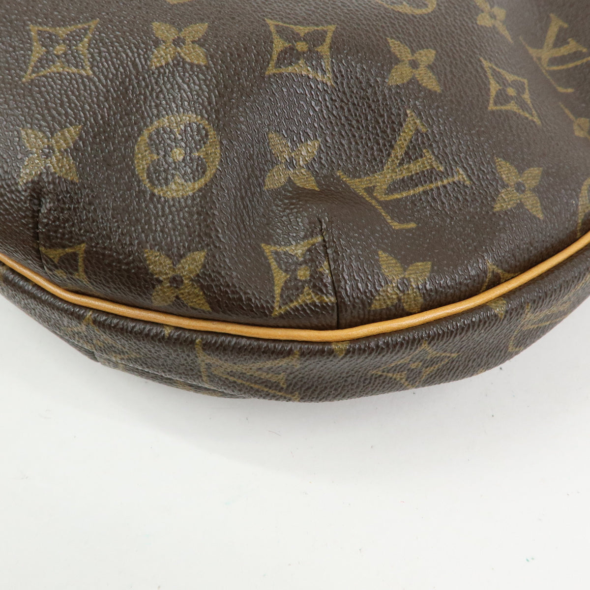 Louis Vuitton Monogram Croissant MM Shoulder Bag Brown M51512