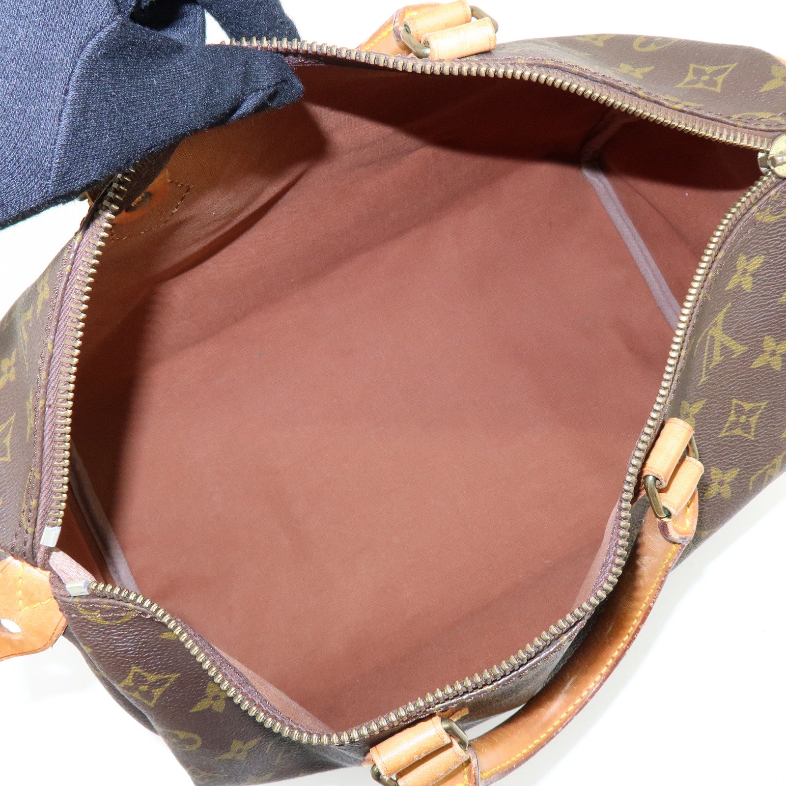 Louis Vuitton Monogram Speedy 35 Canvas Boston Bag Hand Bag M41524