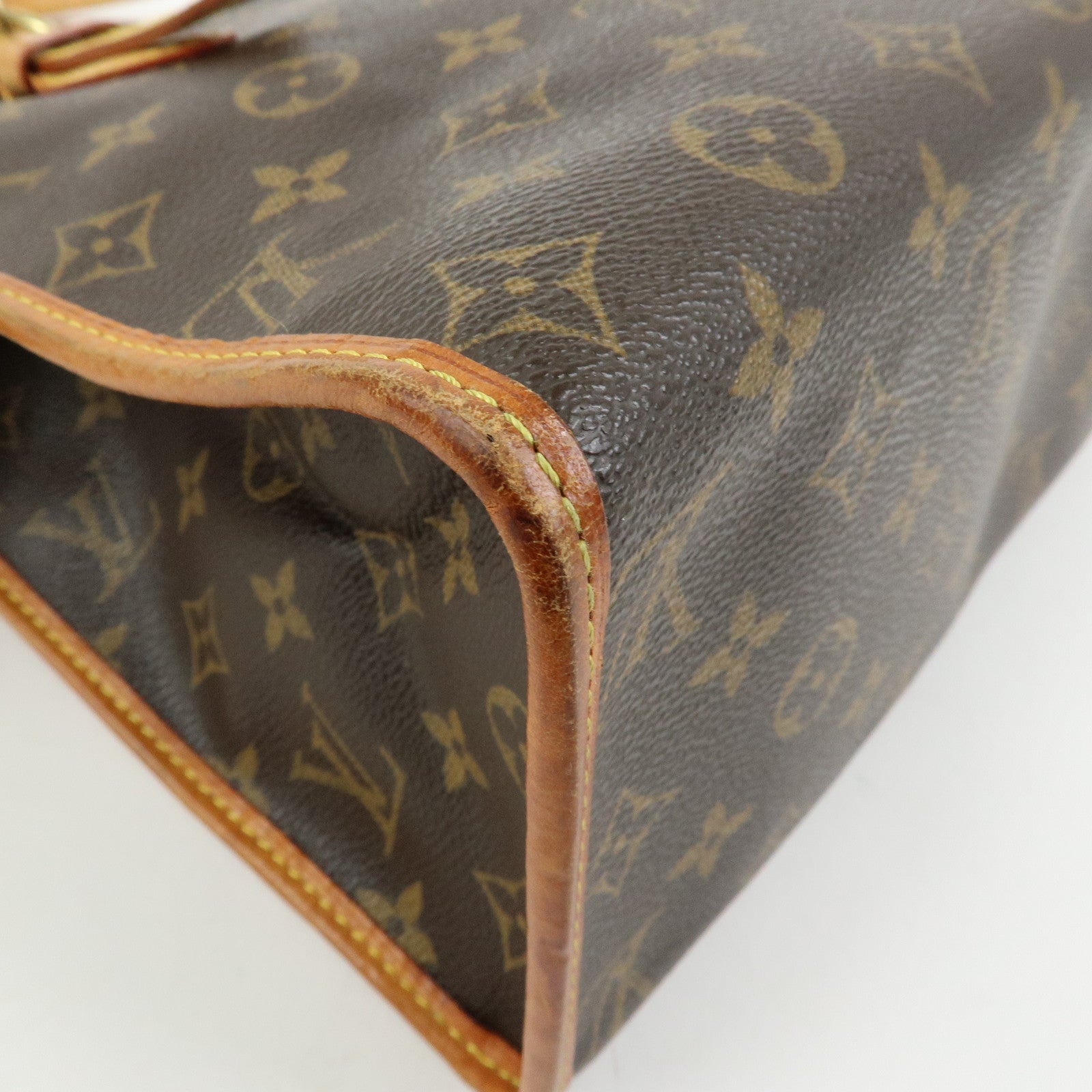 Louis Vuitton Monogram Popincourt Haut Shoulder Bag Brown M40007