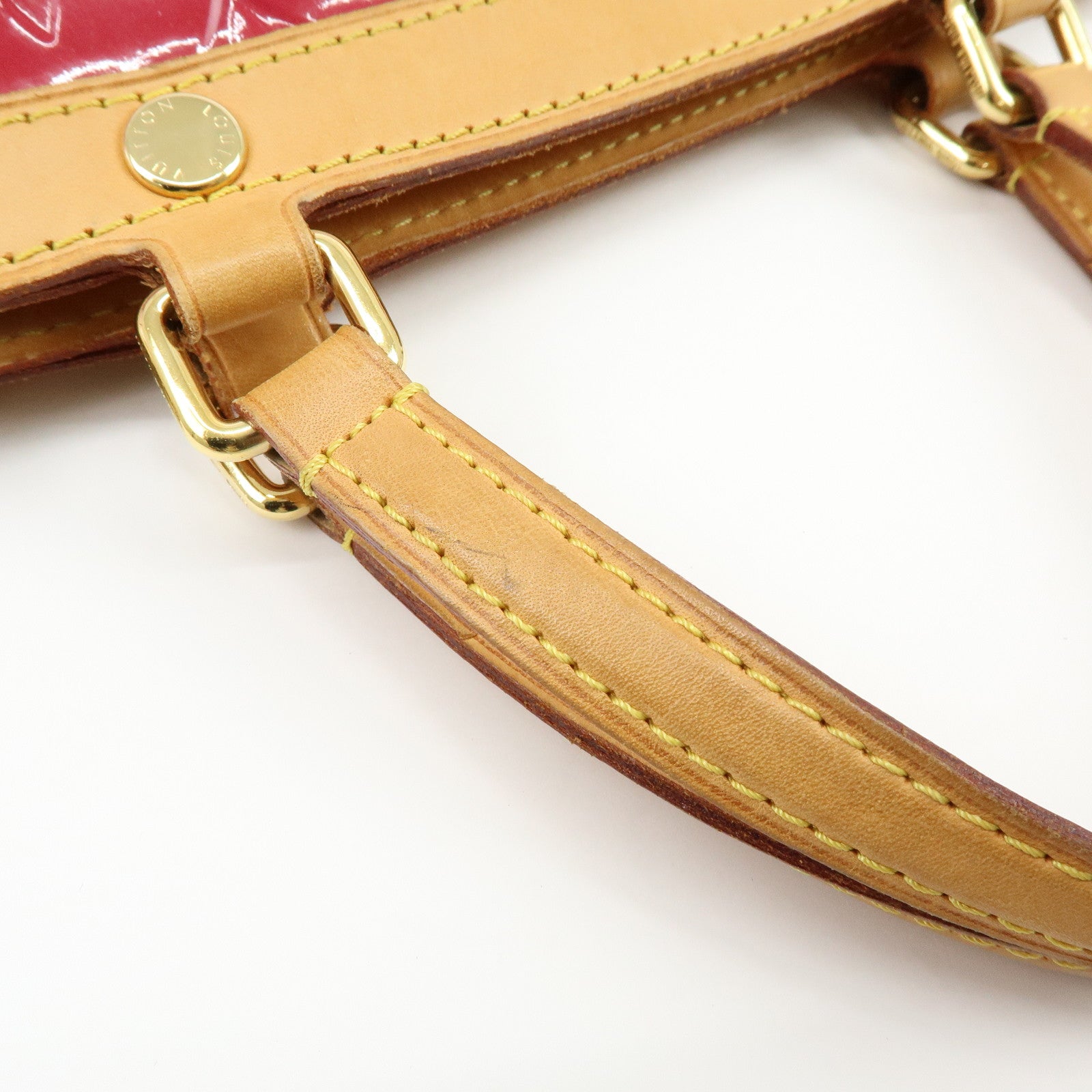 Louis Vuitton Vernis Brea MM 2Way Bag Hand Bag Rose Indien M91798