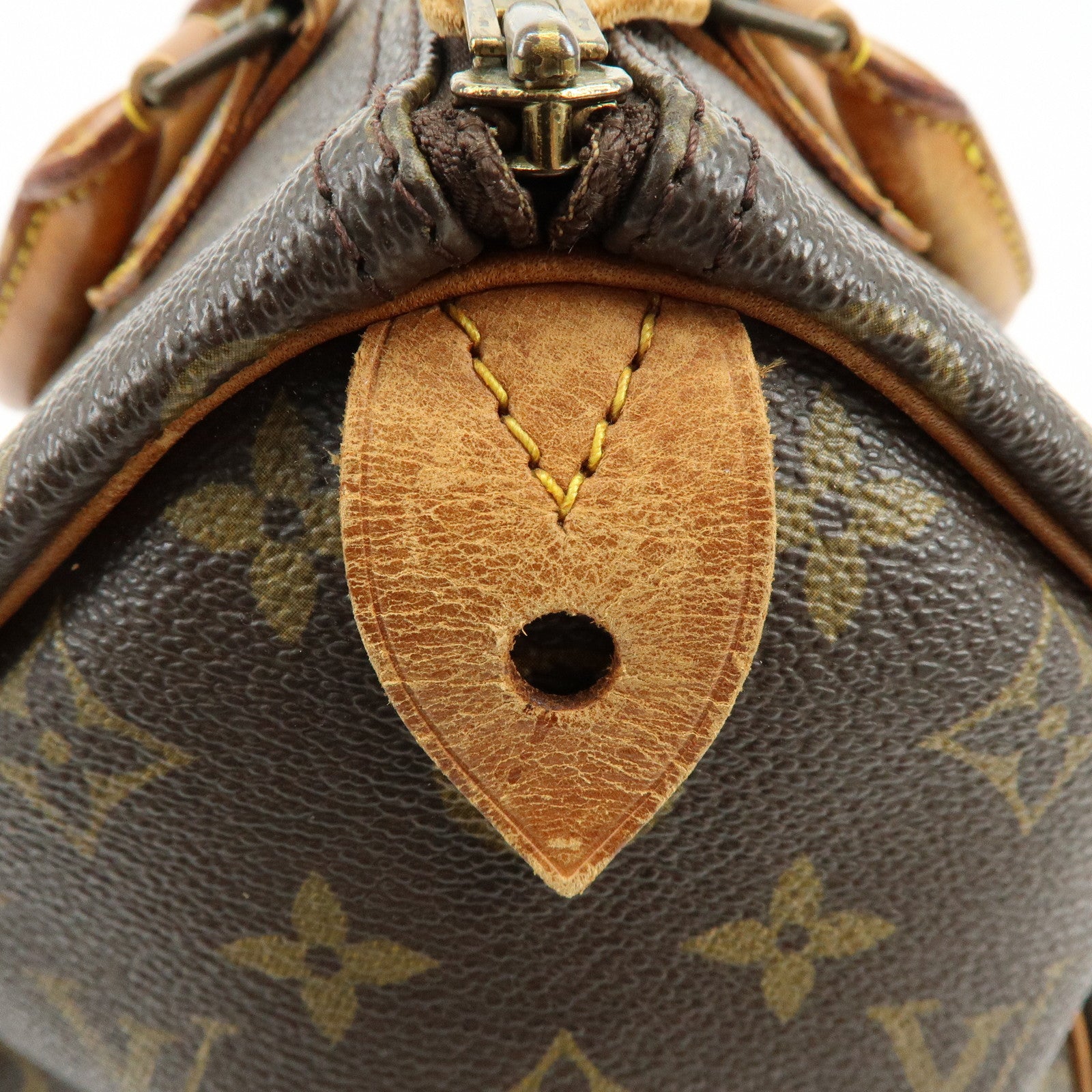 Louis Vuitton Monogram Speedy 30 Boston Bag Hand Bag Brown M41526