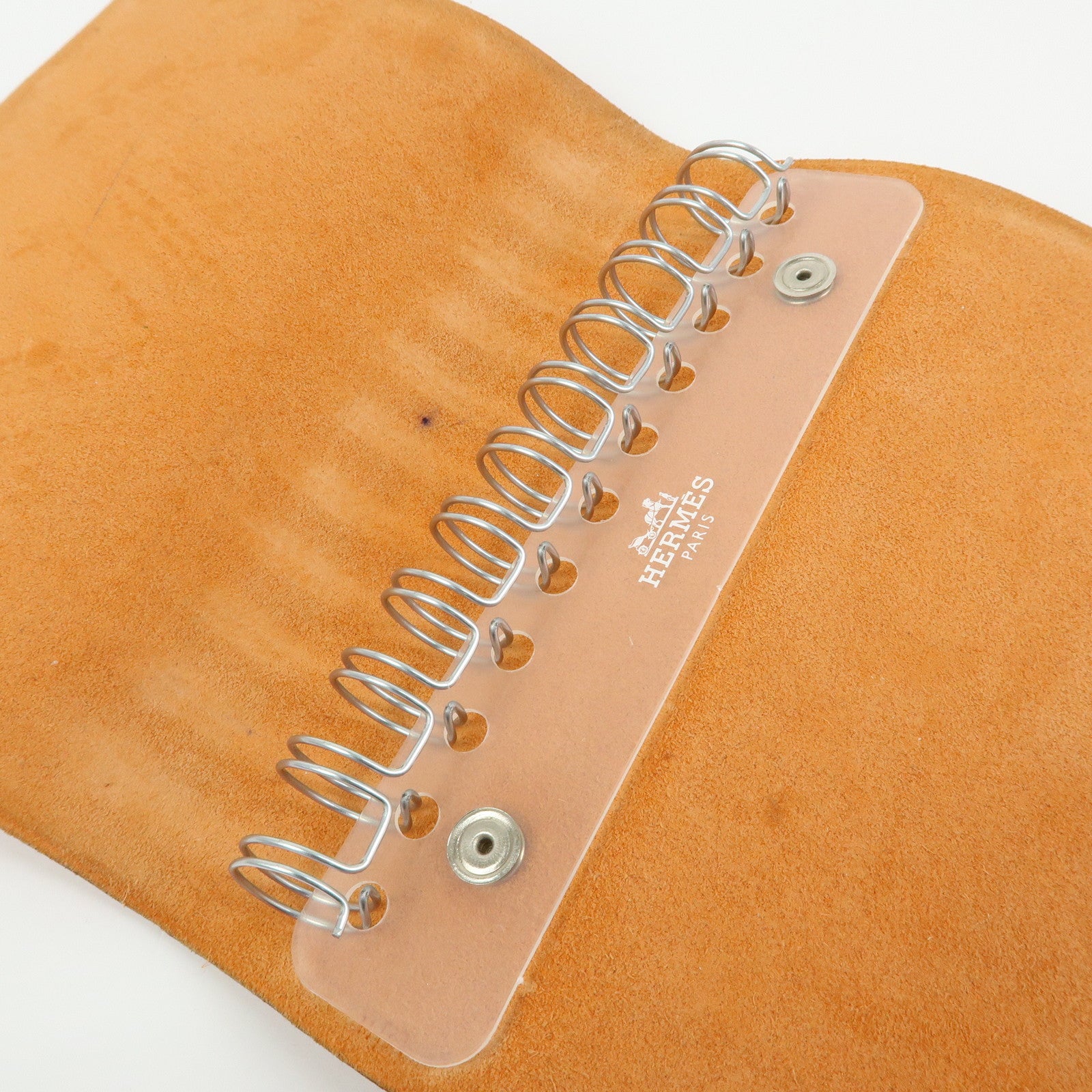 HERMES Ulysse PM Togo Leather Agenda Planner Cover ☐F Stamped