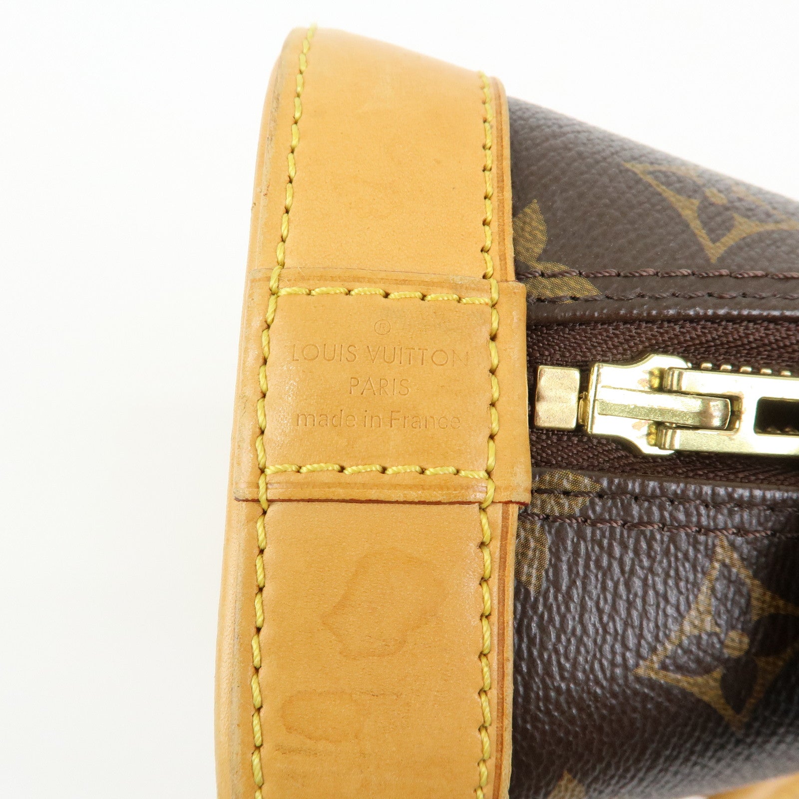 Louis Vuitton Monogram Alma BB 2 Way Hand Bag Shoulder Bag Brown M53152