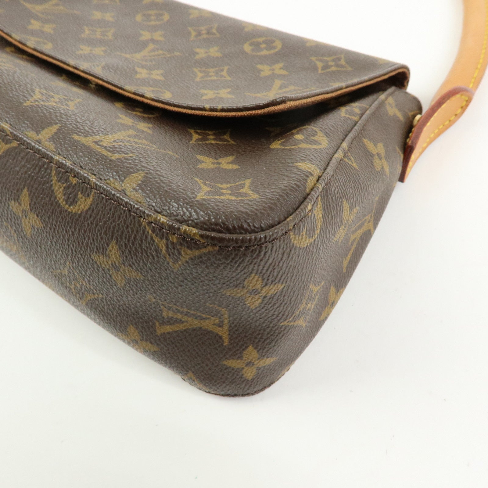 Louis Vuitton Monogram Mini Looping Shoulder Bag Brown M51147