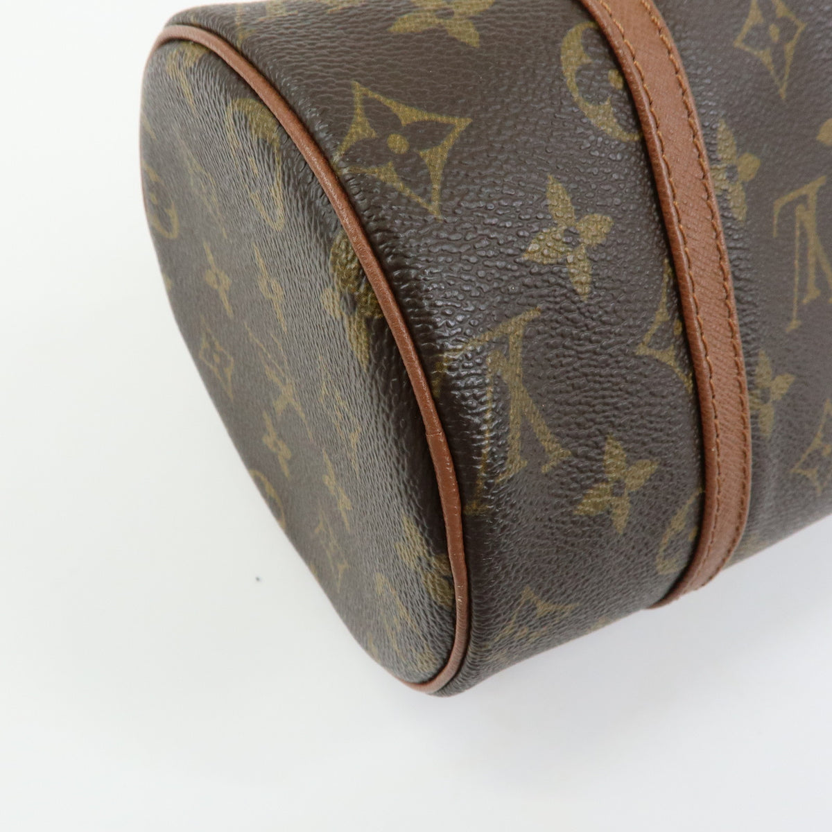 Louis Vuitton Monogram Papillon 26 Hand Bag Brown M51366