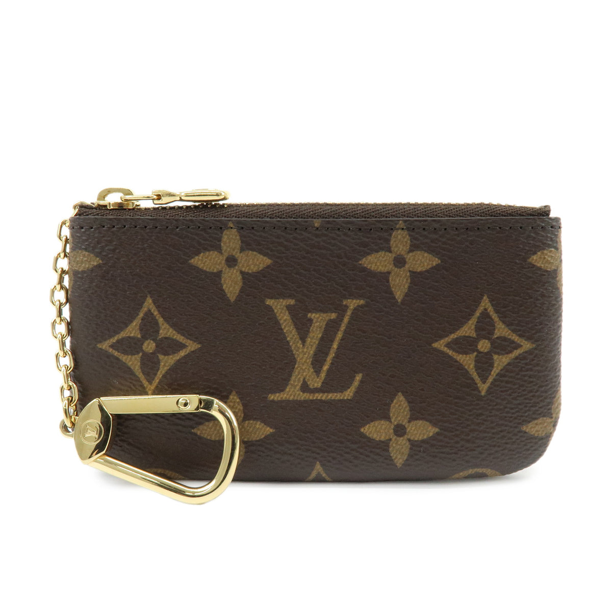 Louis Vuitton Monogram Pochette Cles Coin Case Key Case M62650
