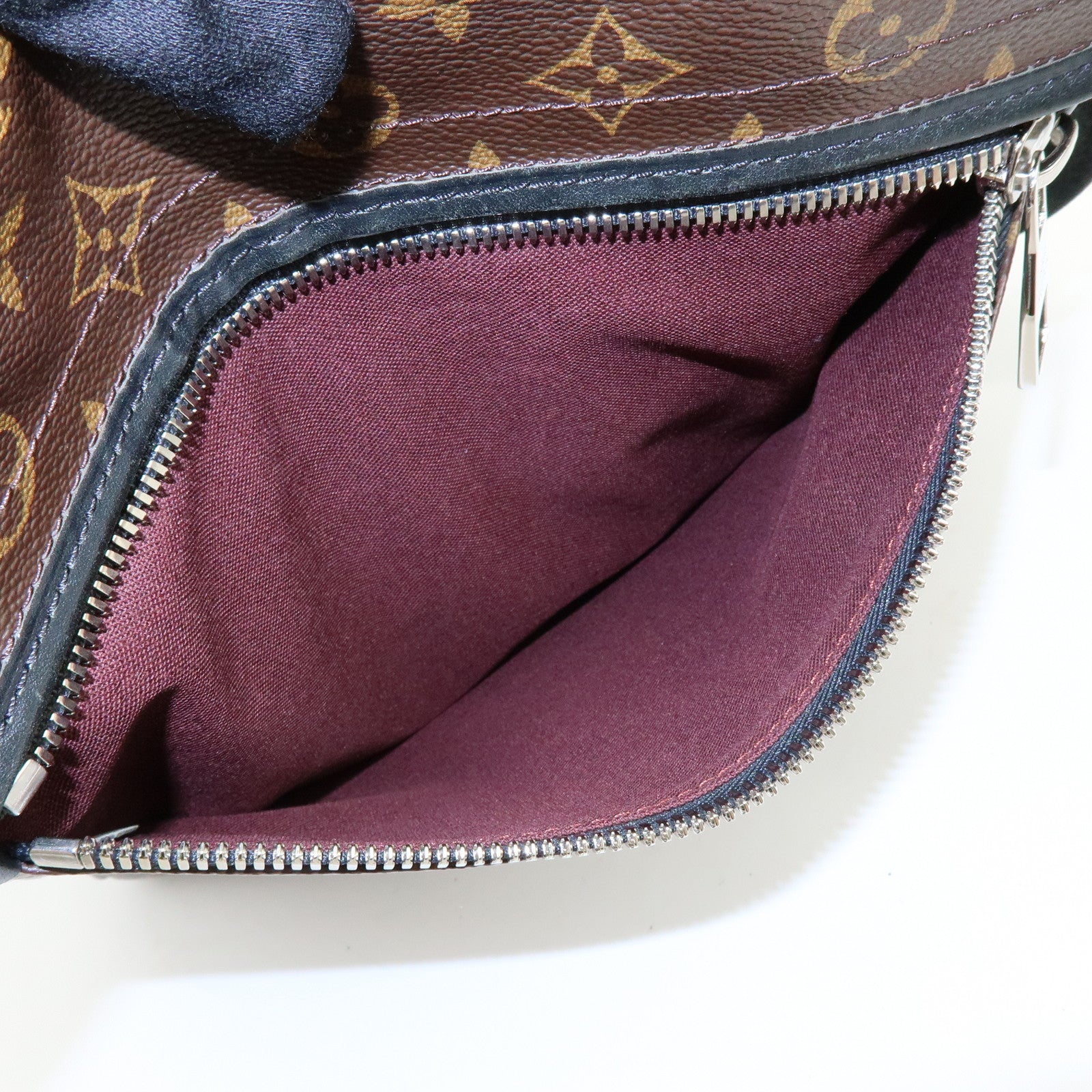 Louis Vuitton Macassar Bass MM Shoulder Bag Crossbody Bag Brown M56715