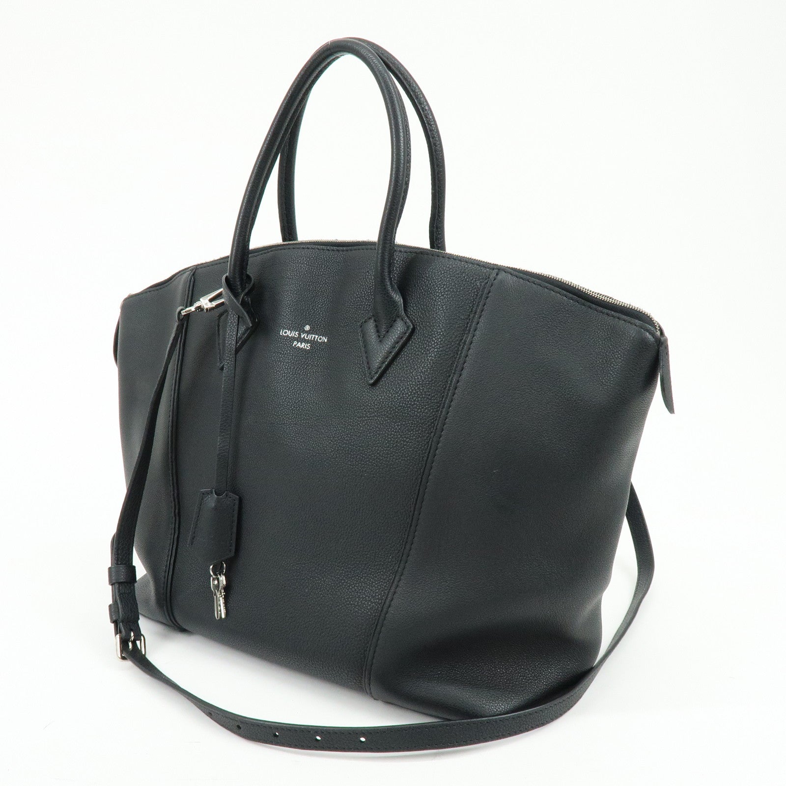 Louis Vuitton Parnasséa LockIt MM Leather 2Way Bag Shoulder Bag M94592