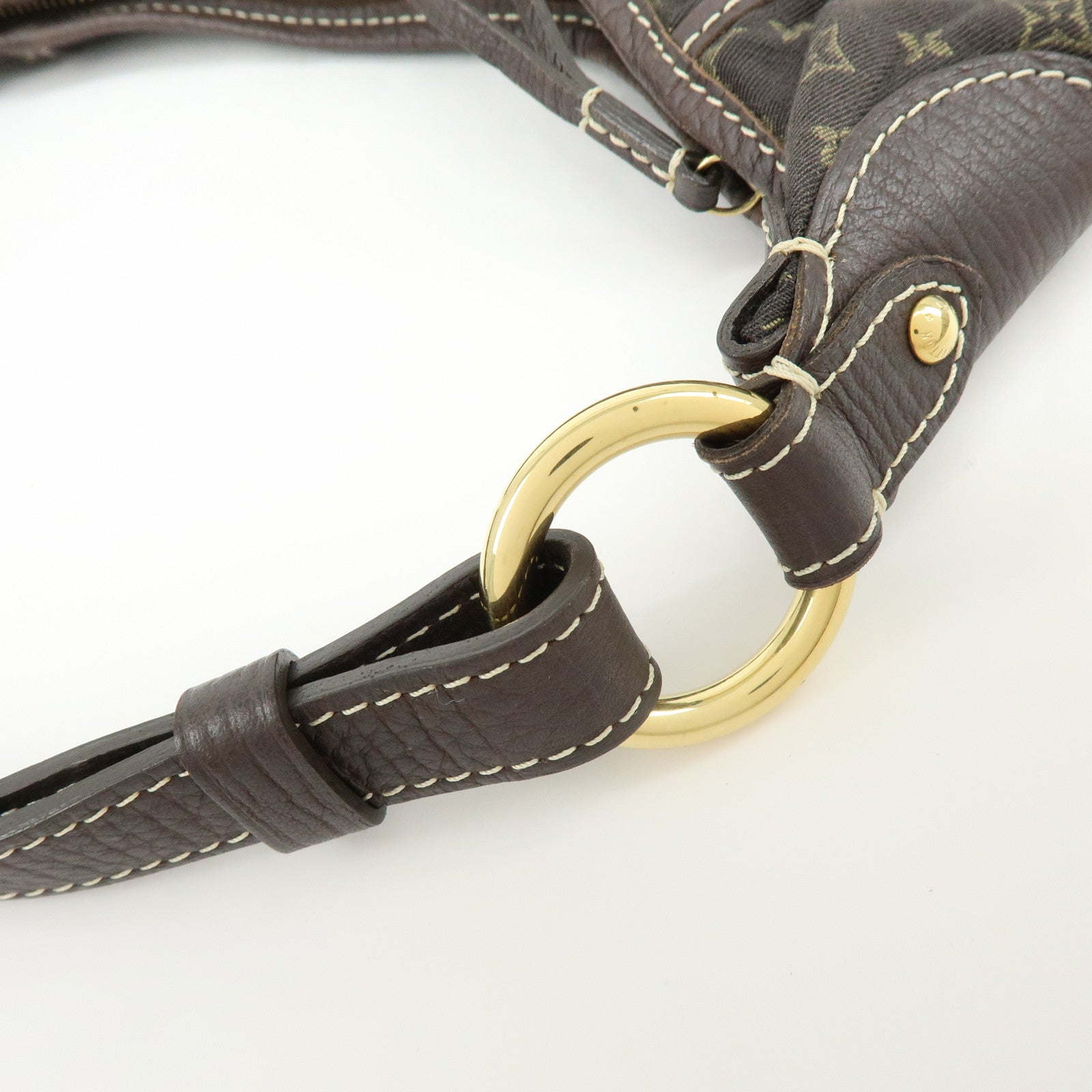 Louis Vuitton Monogram Mini Lin Manon PM Shoulder Bag Ebene M95621