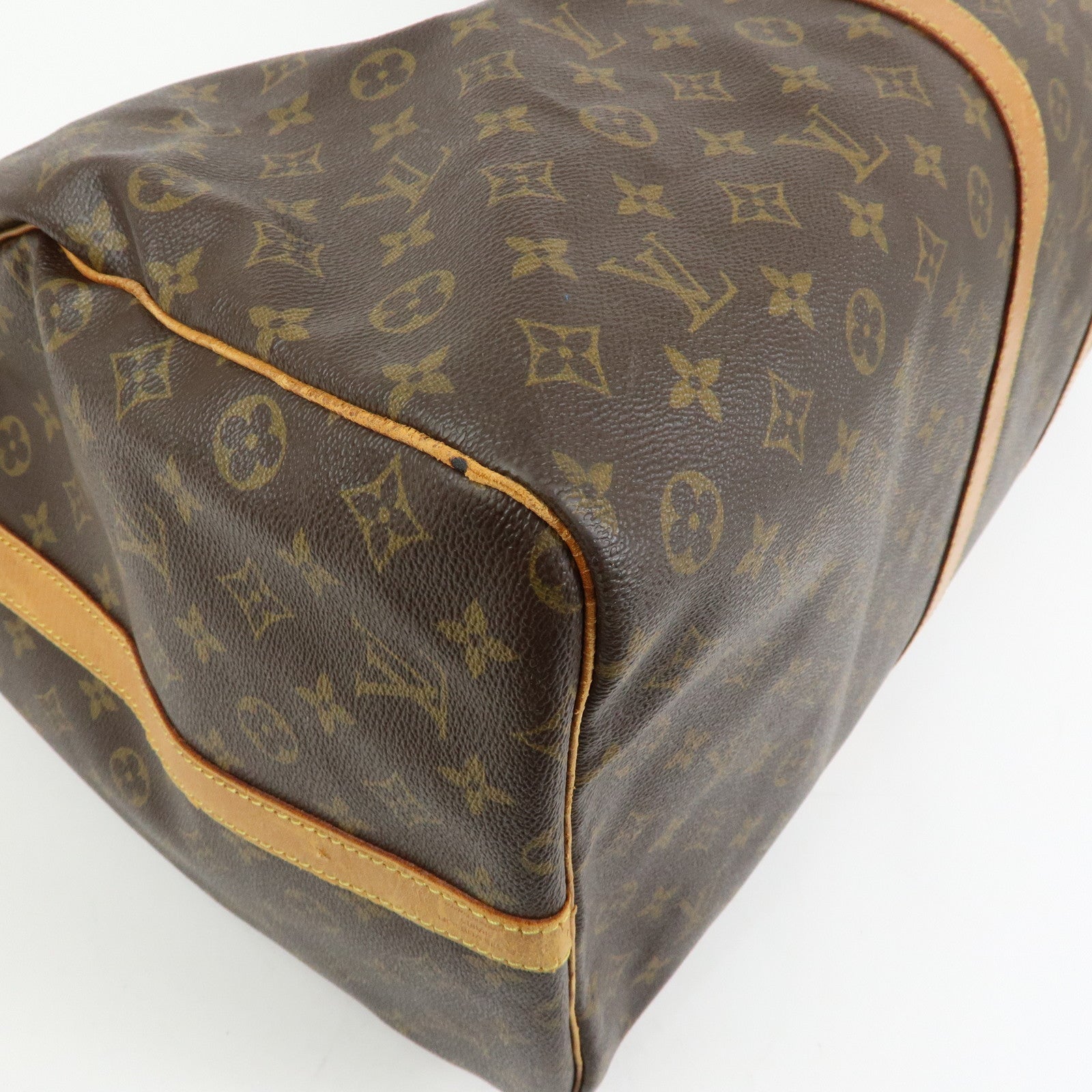 Louis Vuitton Monogram Keep All Bandouliere 60 Boston Bag M41412
