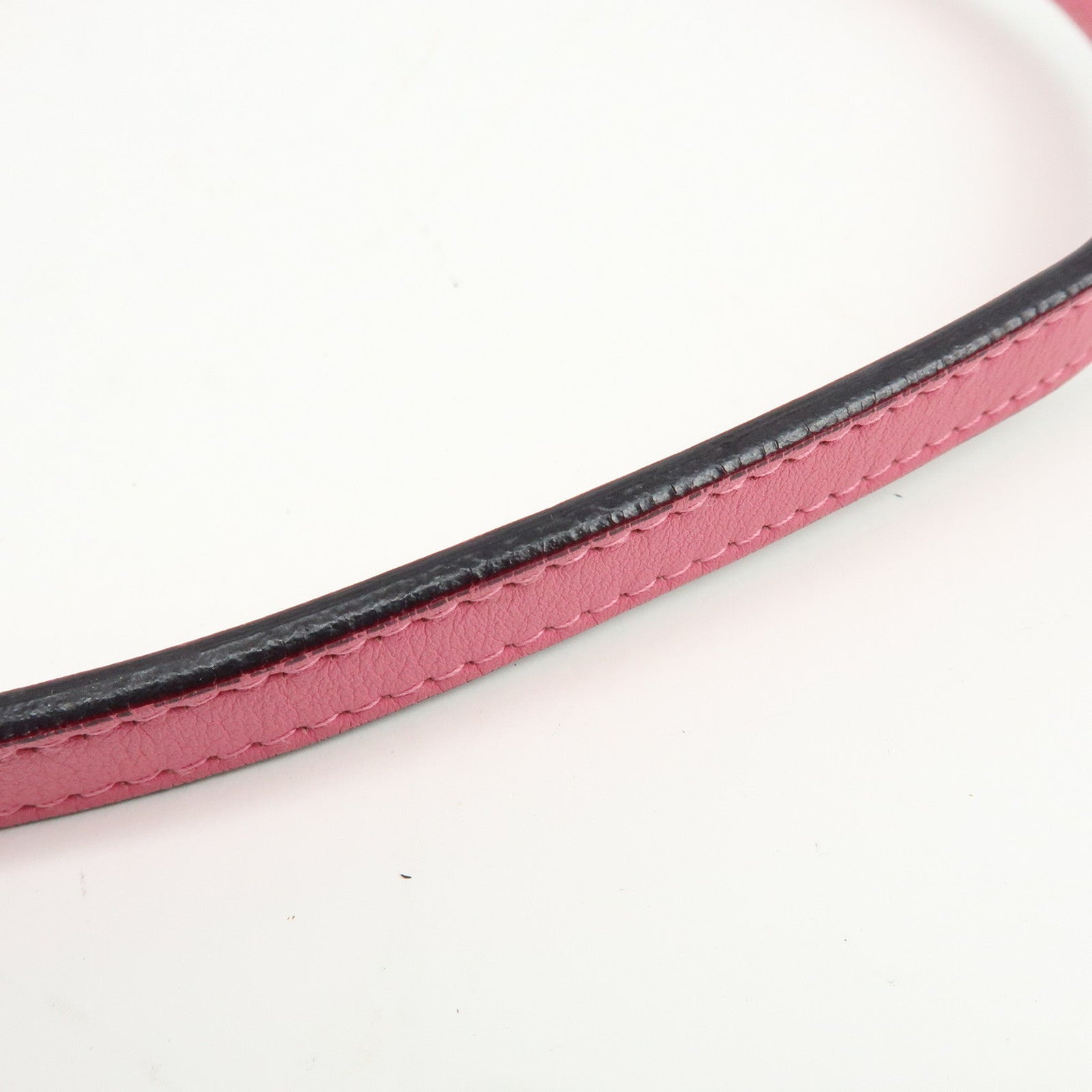 Christian Dior Diorissimo Leather 2Way Bag Hand Bag Shoulder Bag Pink