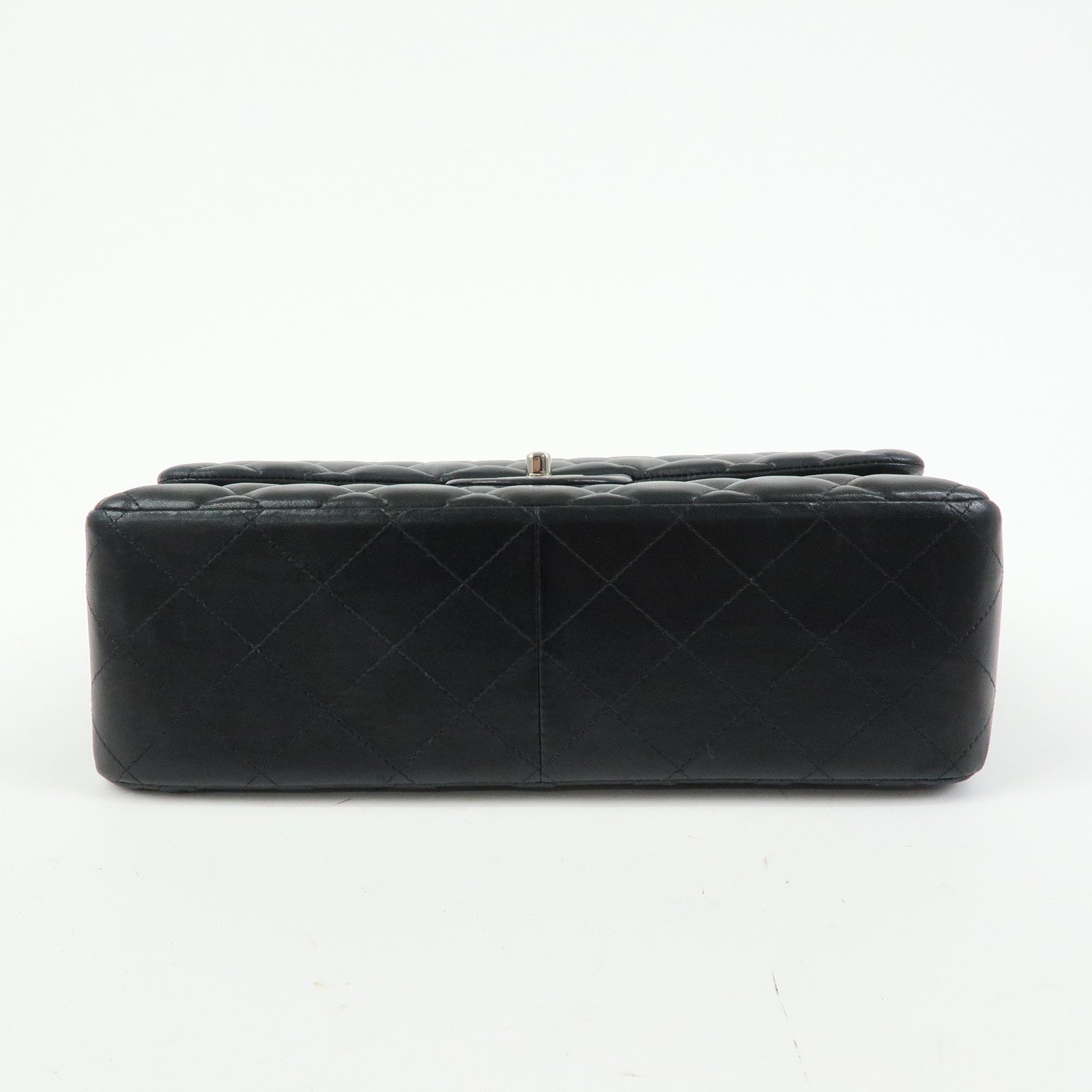 CHANEL Matelasse 30 W Flap Lamb Skin Chain Shoulder Bag A58600