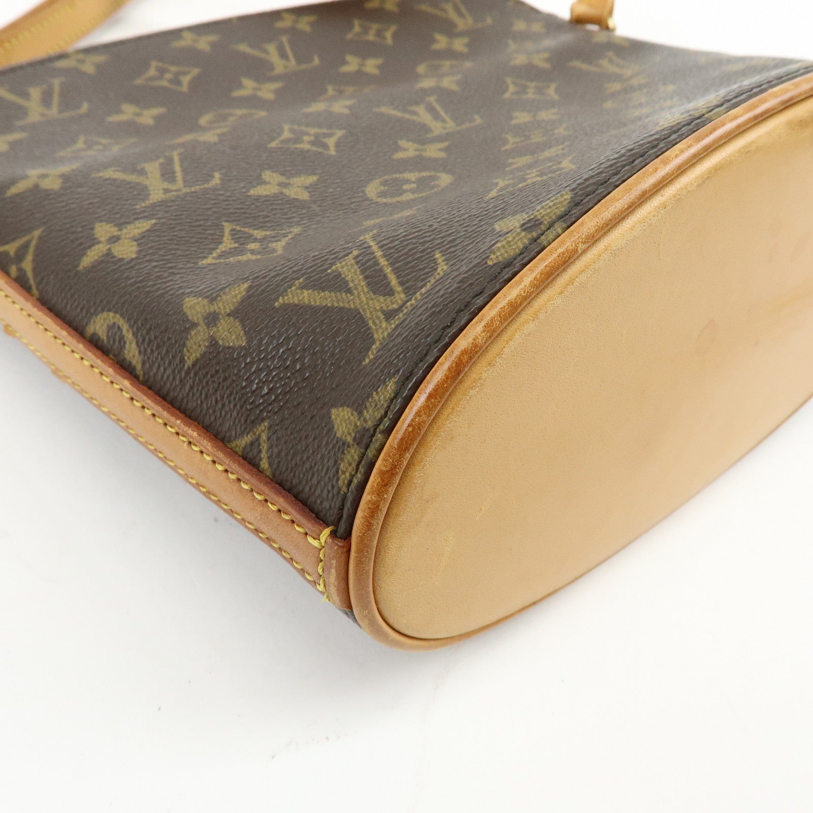 Louis Vuitton Monogram Drouot Crossbody Shoulder Bag Brown M51290