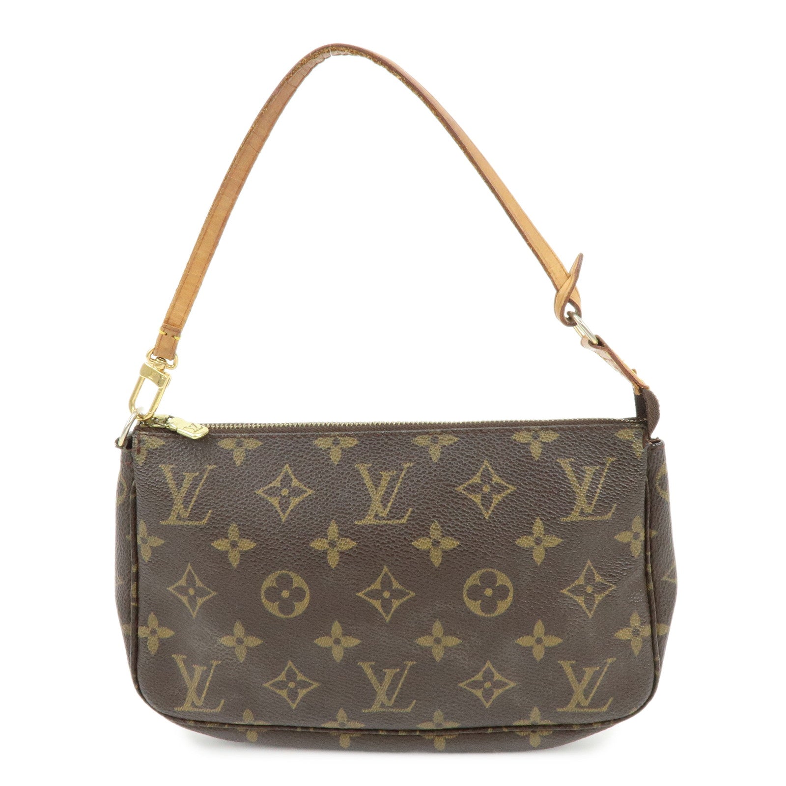 Louis Vuitton Monogram Pochette Accessoires Pouch Hand Bag M51980