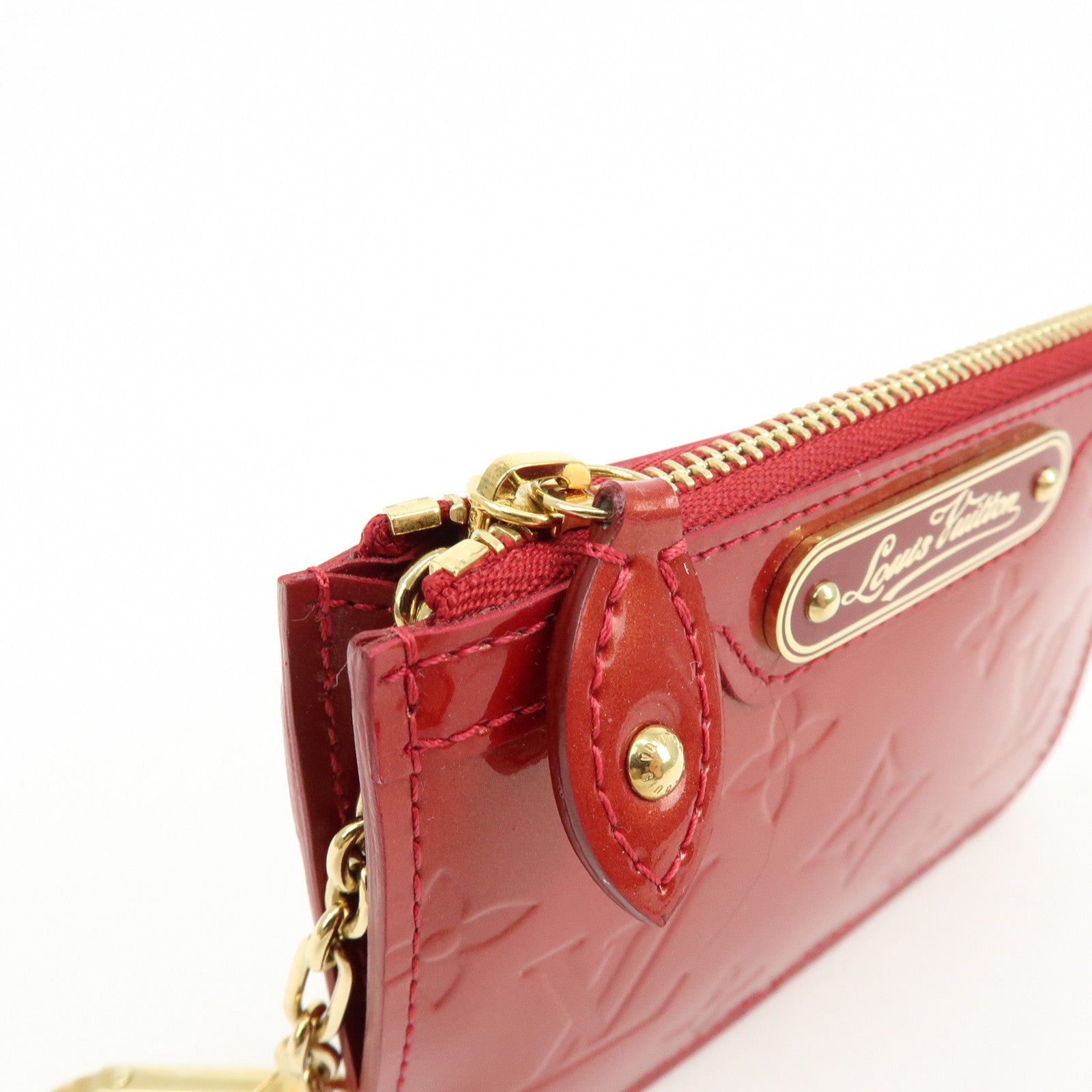Louis Vuitton Monogram Vernis Pochette Cles NM Coin Case M93559