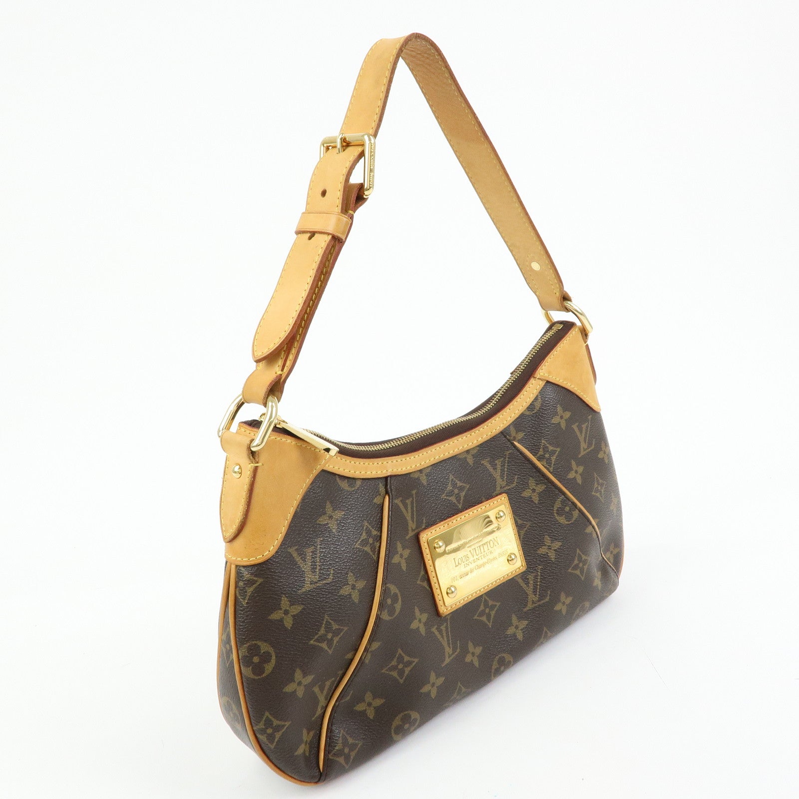 Louis Vuitton Monogram Thames PM Shoulder Bag Hand Bag Brown M56384