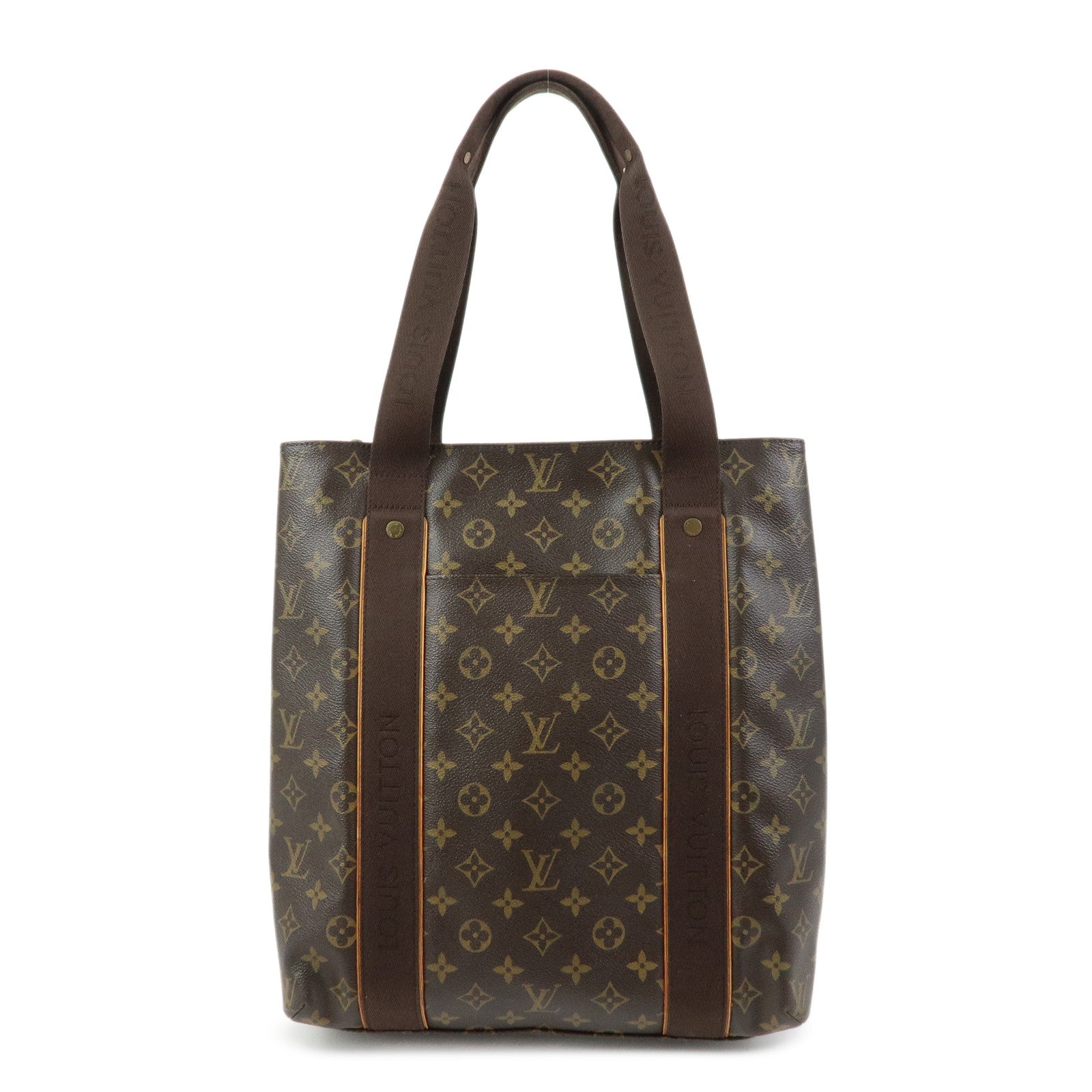 Louis Vuitton Monogram Cabas Beaubourg Tote Bag Brown M53013