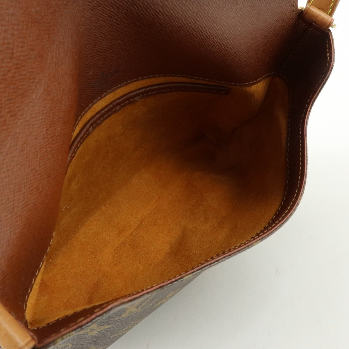 Louis Vuitton Monogram Musette Tango Short Shoulder Bag Brown M51257