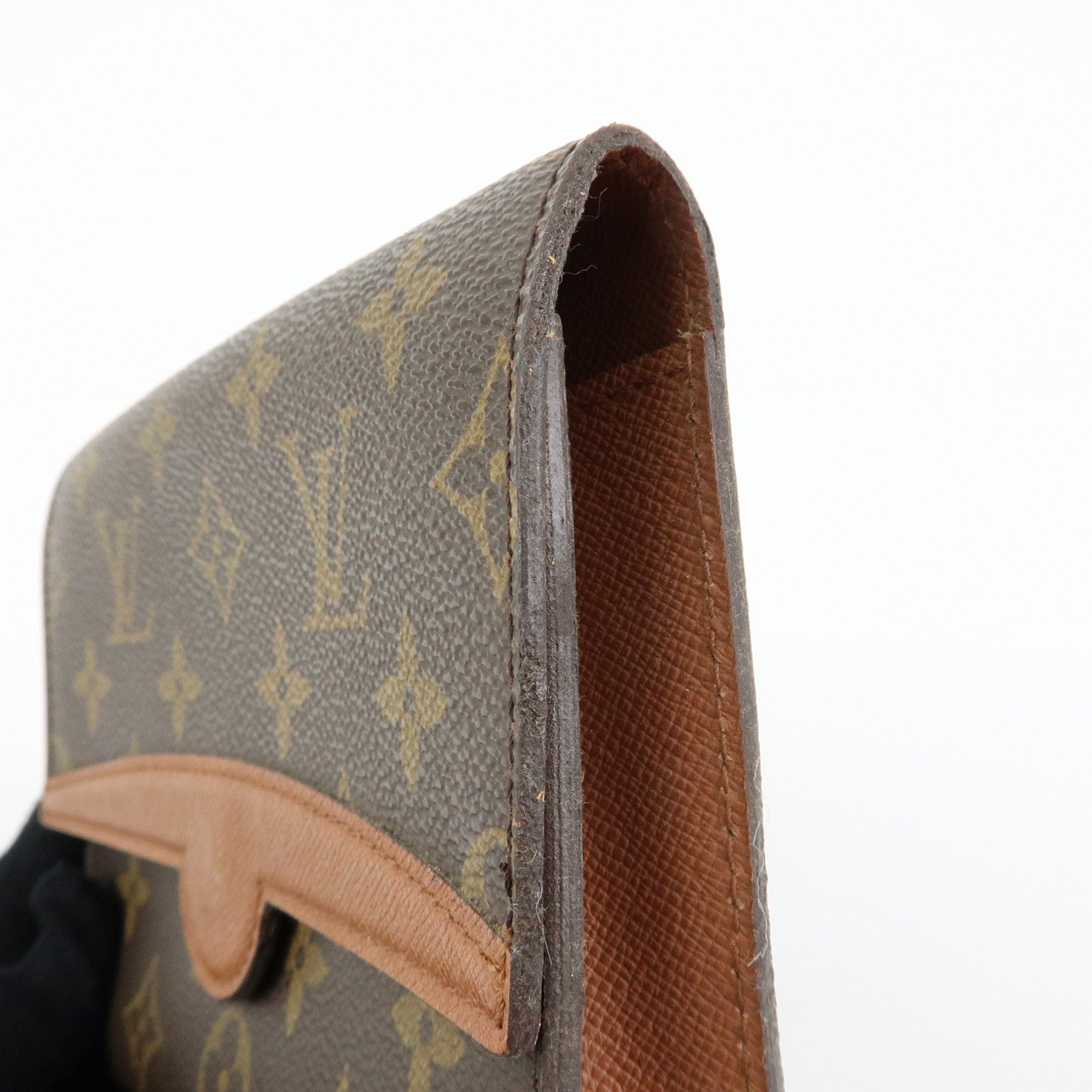 Louis Vuitton Monogram Pochette Arche Canvas Waist Bag Brown M51975