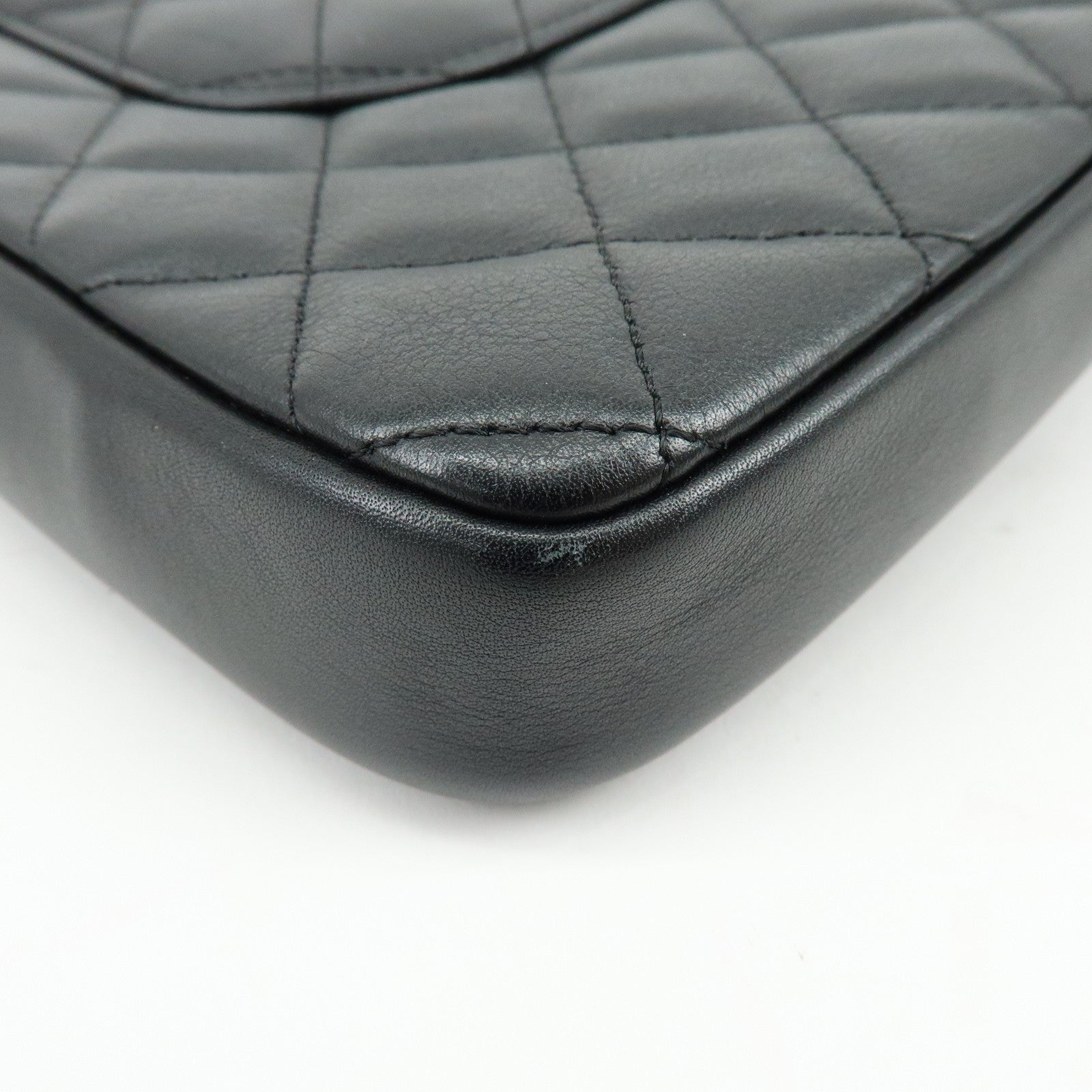CHANEL Cambon Line Lambskin Medium Pochette Shoulder Bag A25178