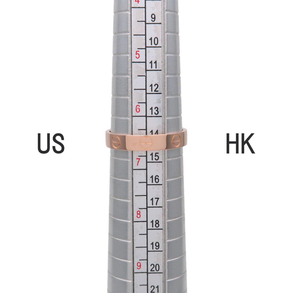 Cartier Mini Love Ring K18 750PG Rose Gold #53 US6.5 EU53 HK14