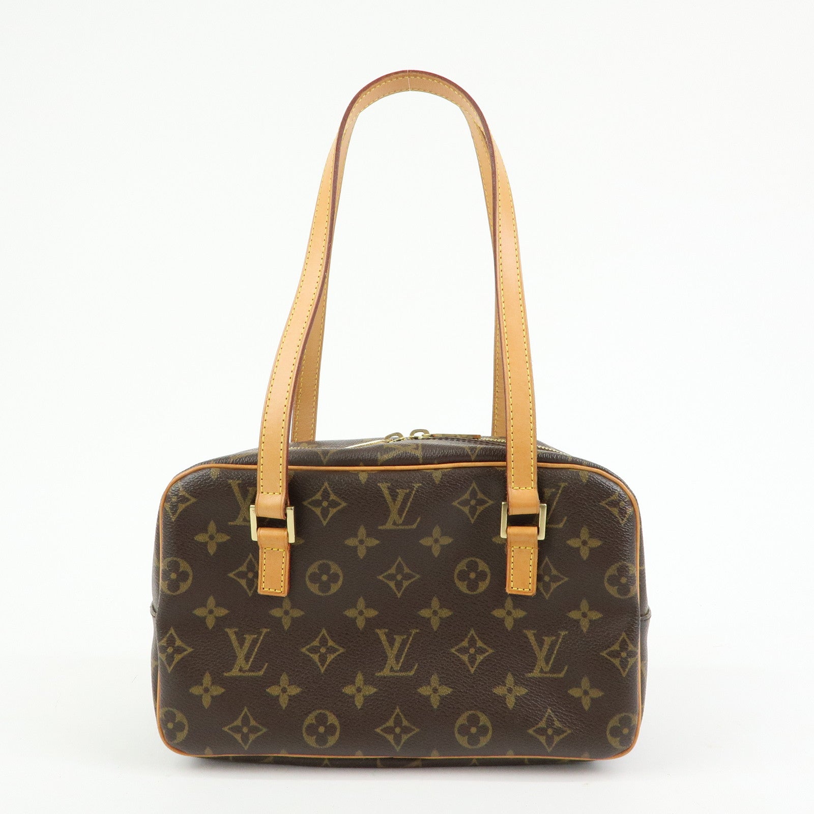 Louis Vuitton Monogram Cite MM Shoulder Bag Hand Bag Brown M51182