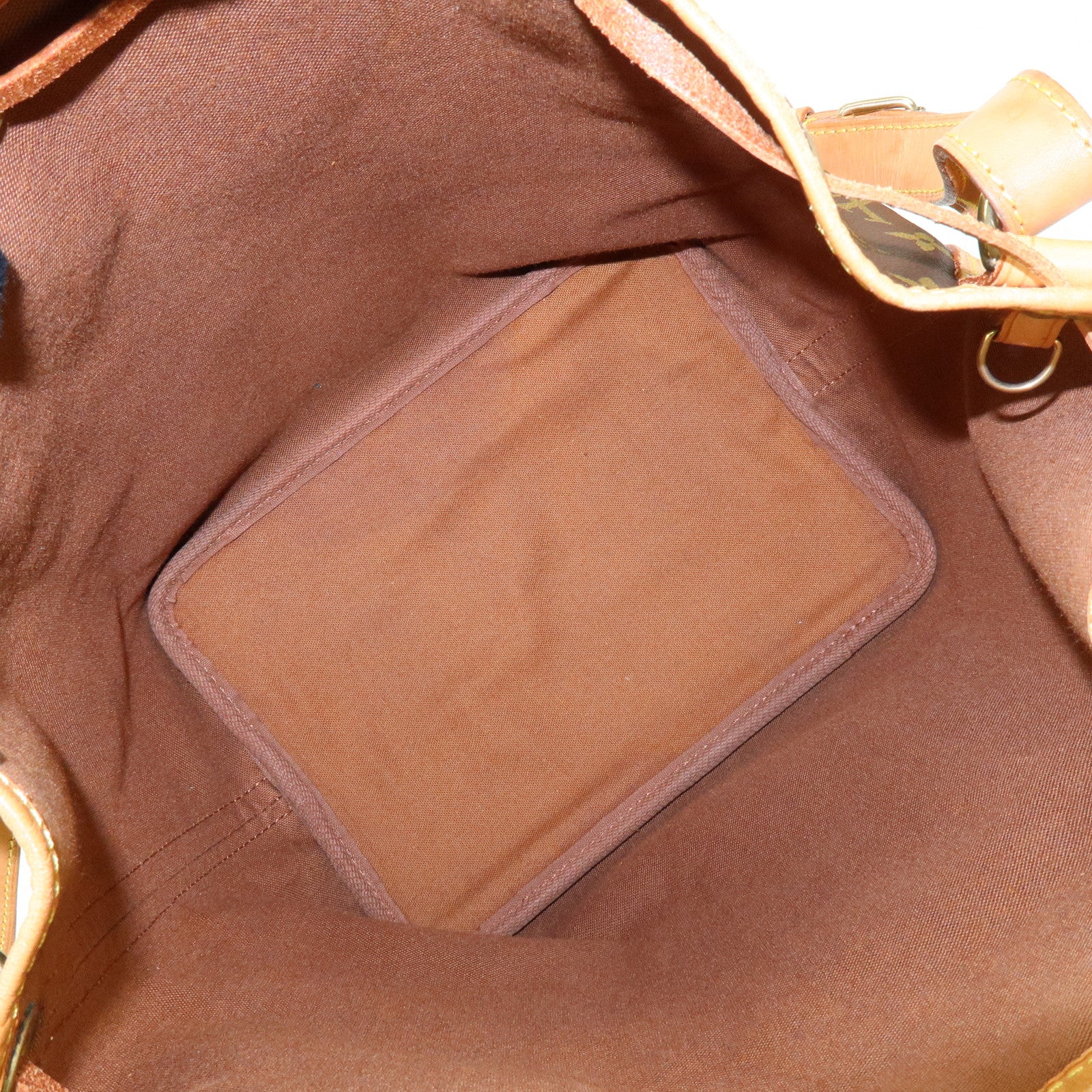 Louis Vuitton Monogram Petit Noe Shoulder Bag Brown M42226