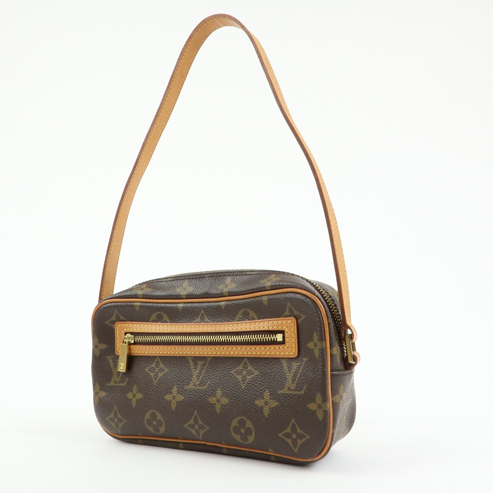 Louis Vuitton Monogram Pochette Cite Shoulder Bag Brown M51183