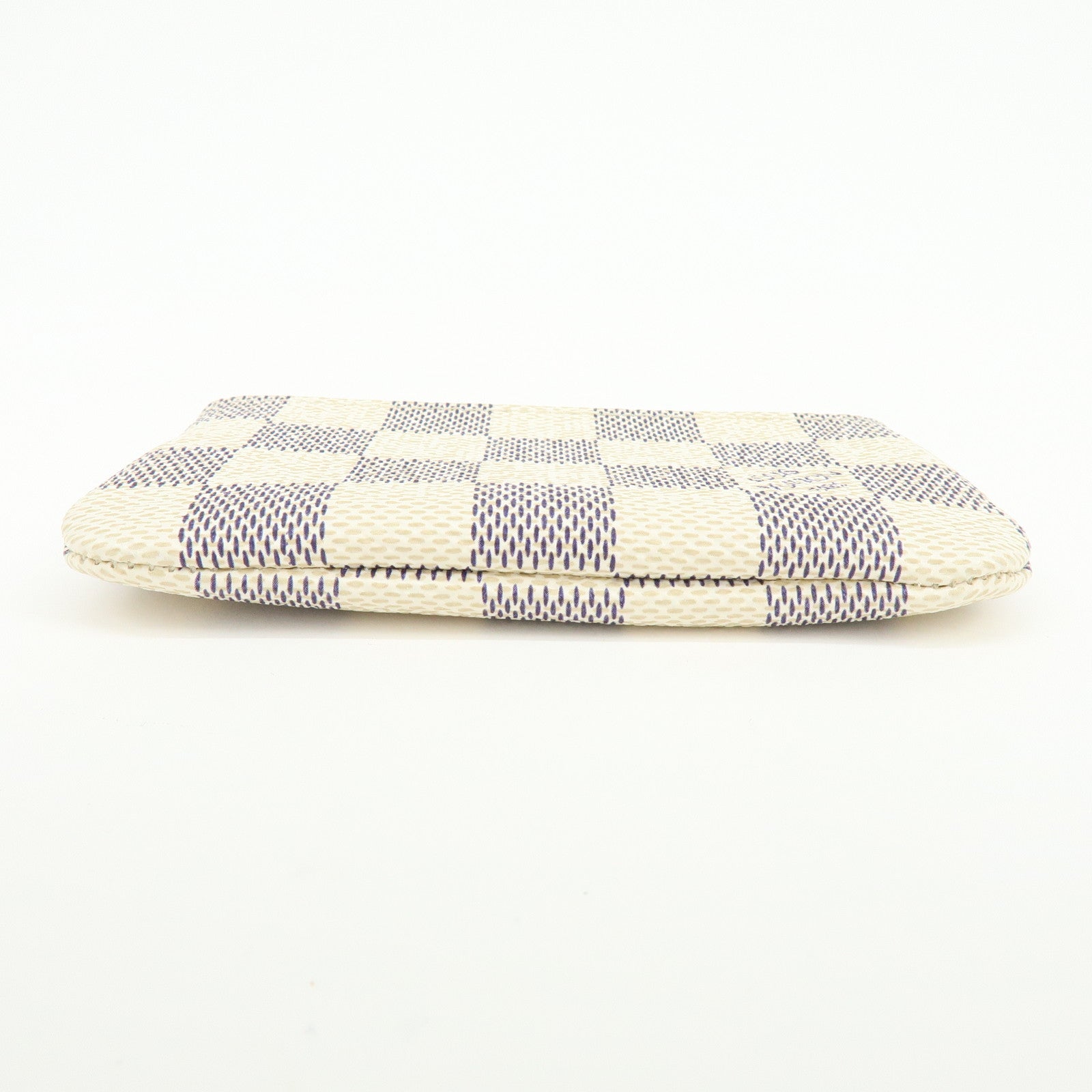 Louis Vuitton Damier Azur Pochette Cles Coin Case N62659