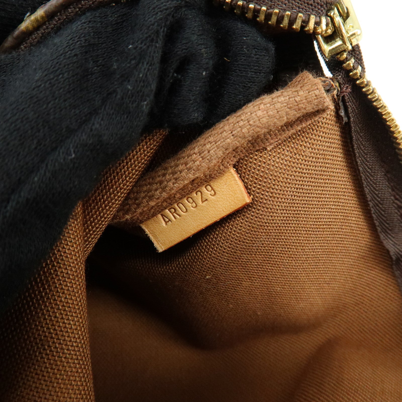 Louis Vuitton Monogram Pochette Accessoires Pouch Hand Bag Brown M51980