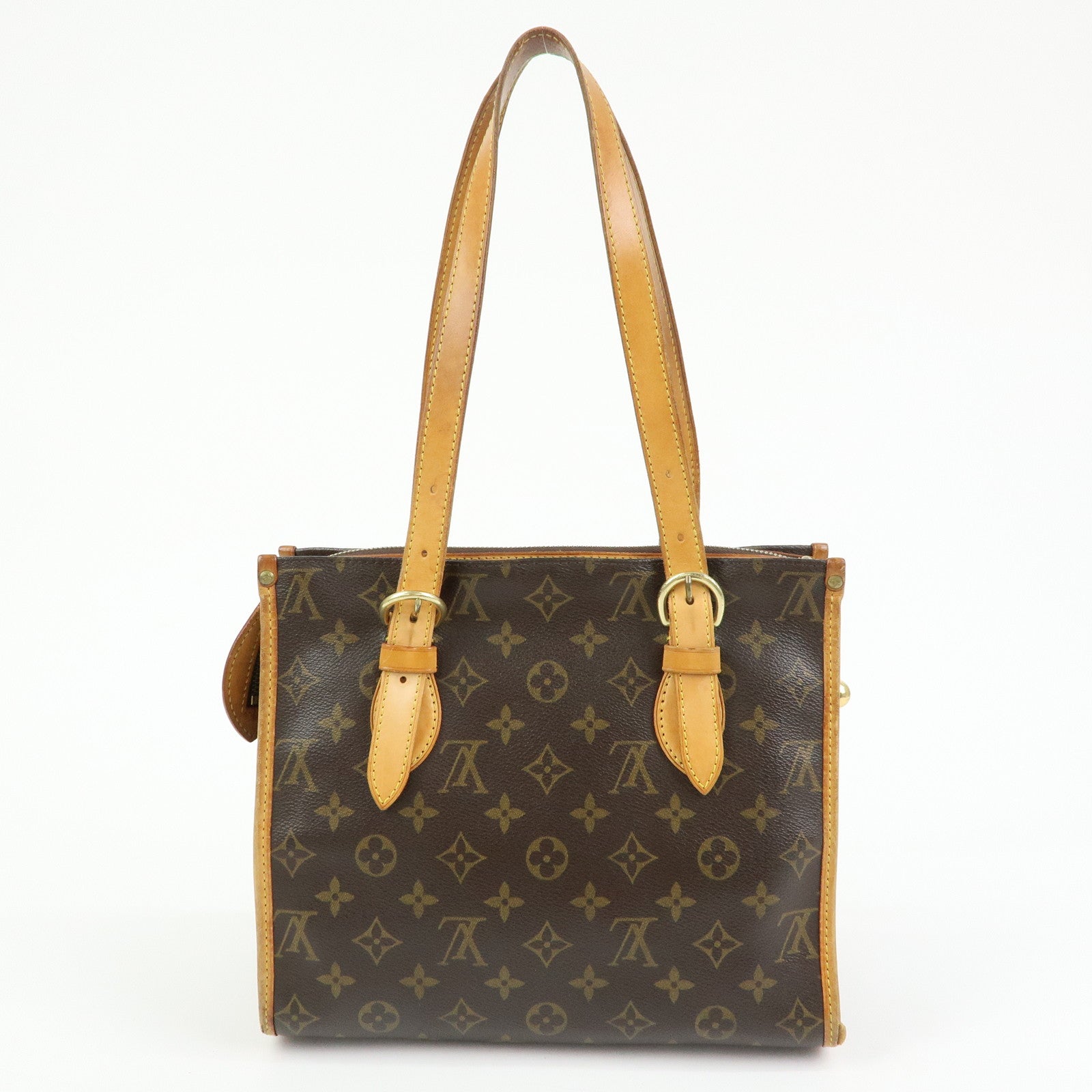 Louis Vuitton Monogram Popincourt Haut Shoulder Bag Brown M40007