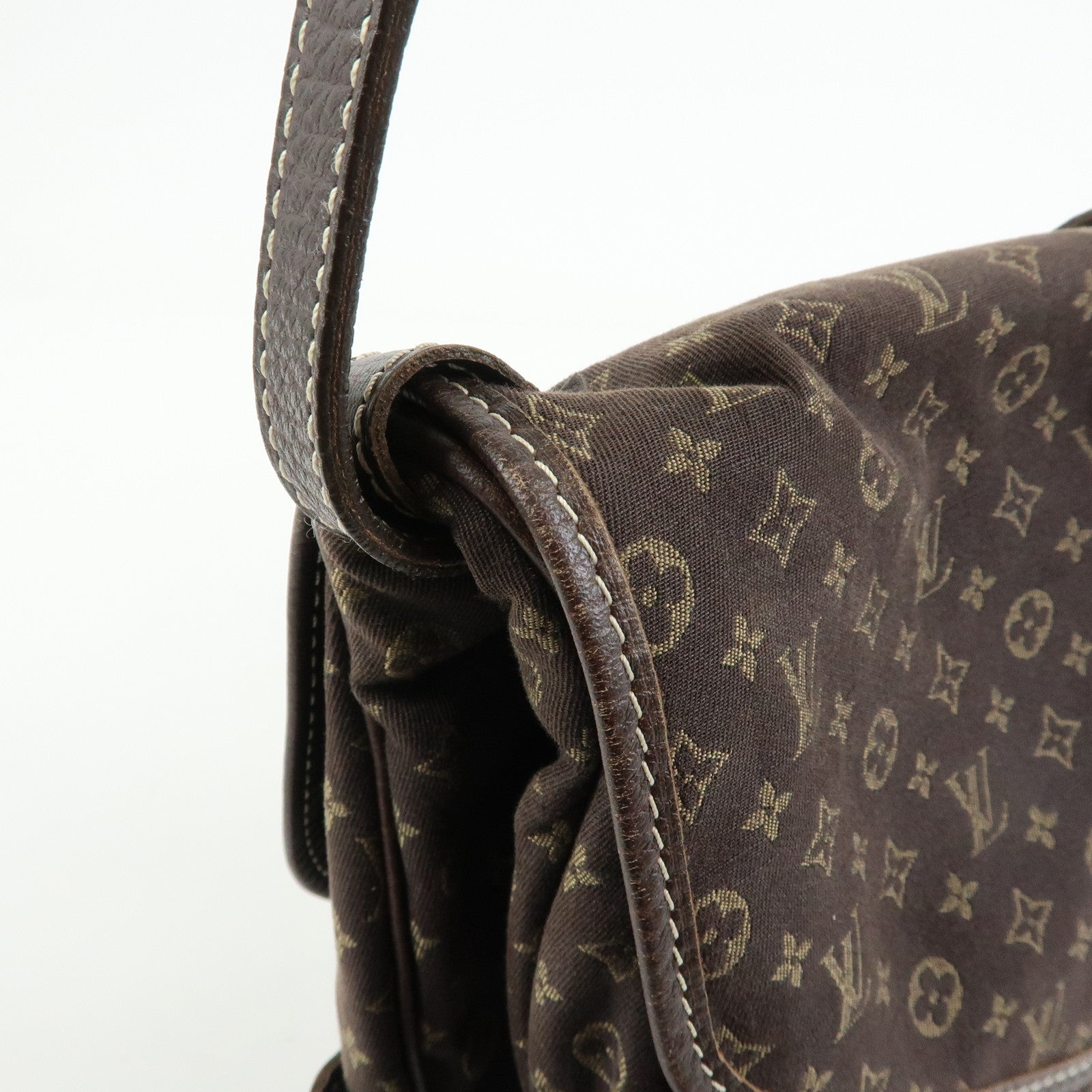 Louis Vuitton Monogram Mini Lin Saumur Shoulder Bag M95277