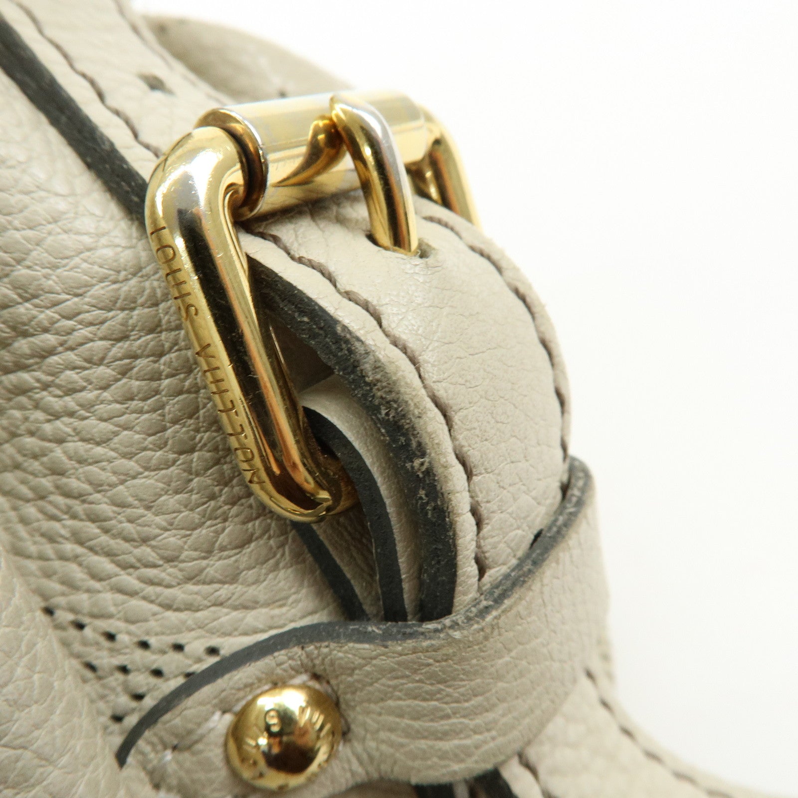 Louis Vuitton Monogram Mahina XS Shoulder Bag Gris Greige M95768