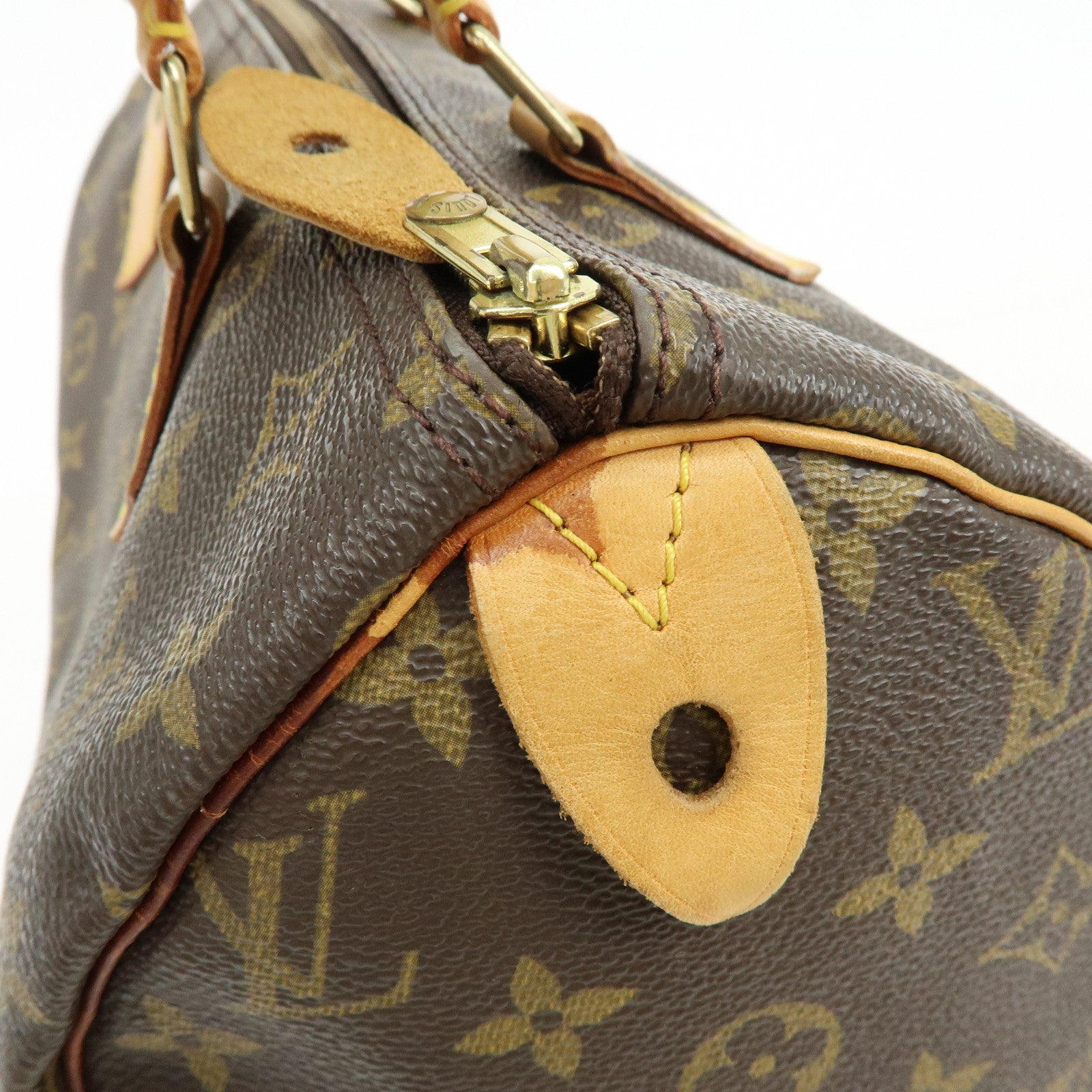 Louis Vuitton Monogram Speedy 30 Boston Bag Hand Bag Brown M41526