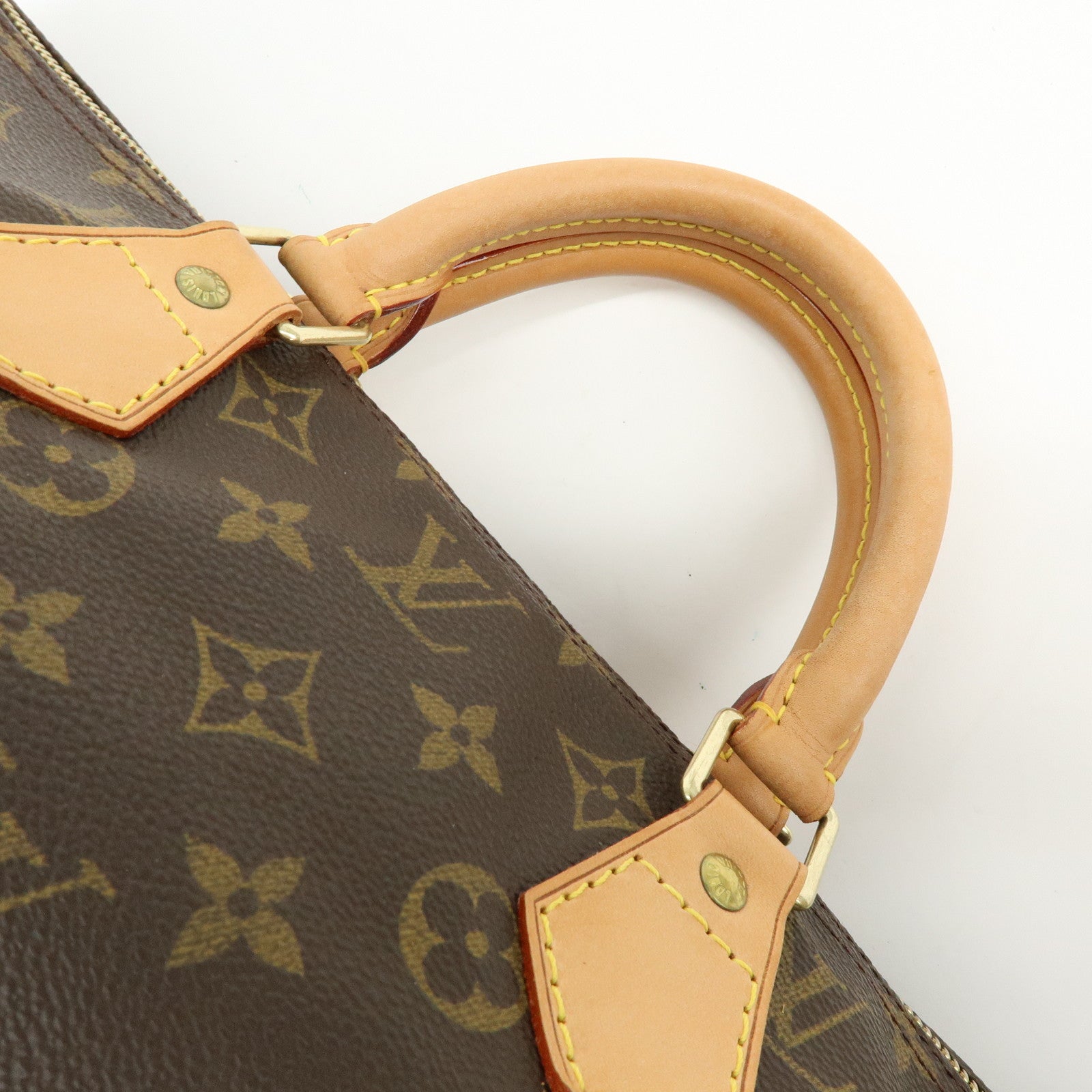 Louis Vuitton Monogram Speedy 40 Hand Bag Boston Bag Brown M41522