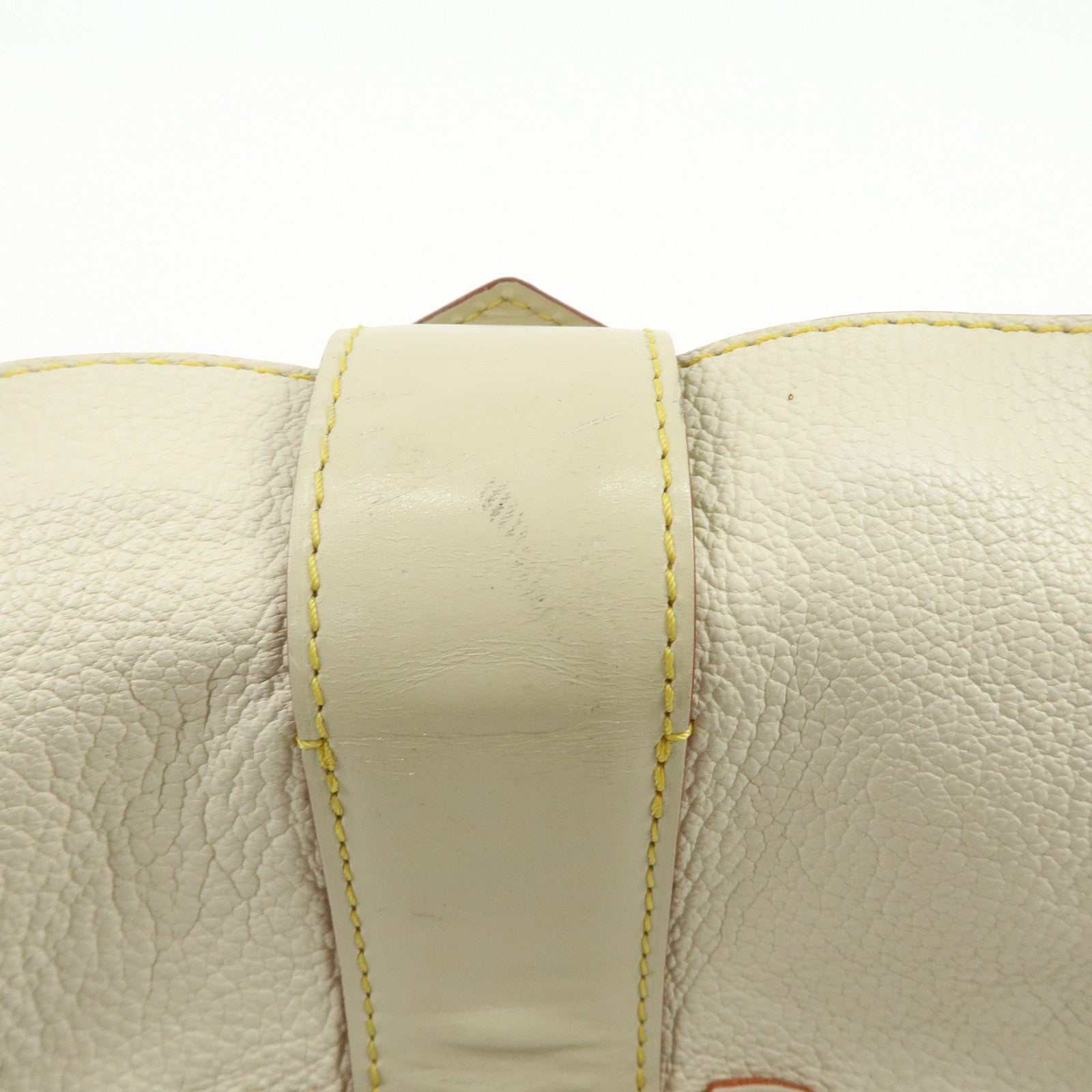 Louis Vuitton Suhari Impetueux Leather Shoulder Bag Blanc M91858