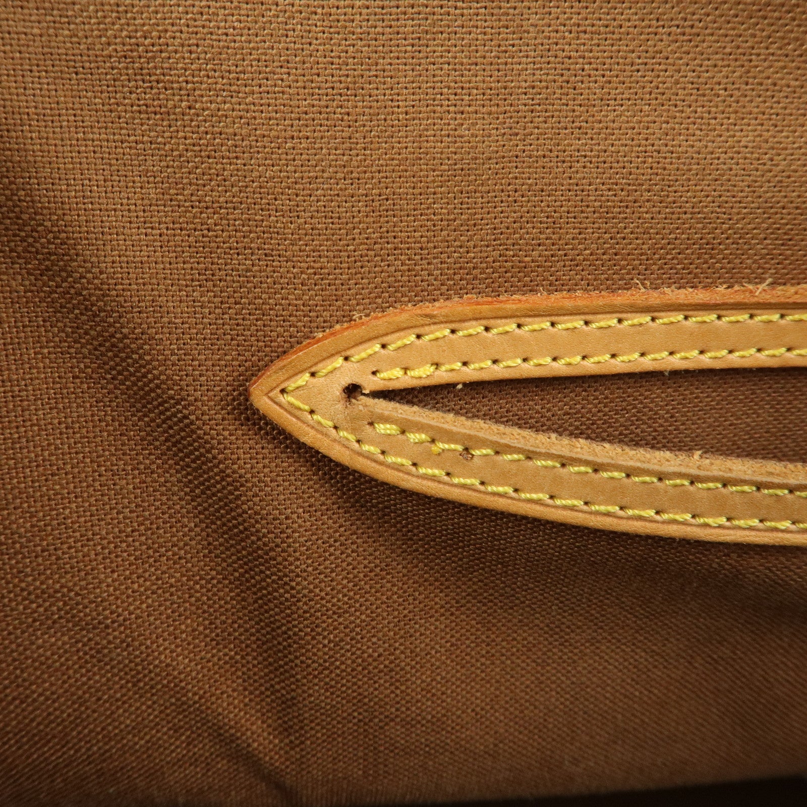 Louis Vuitton Monogram Alma PM Canvas Leather Hand Bag Brown M51130