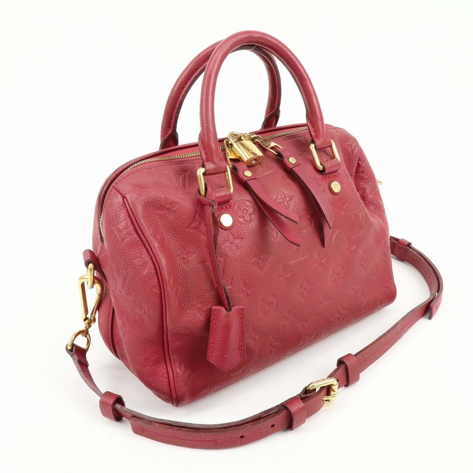 Louis Vuitton Monogram Empreinte Speedy Bandouliere 25 M40764