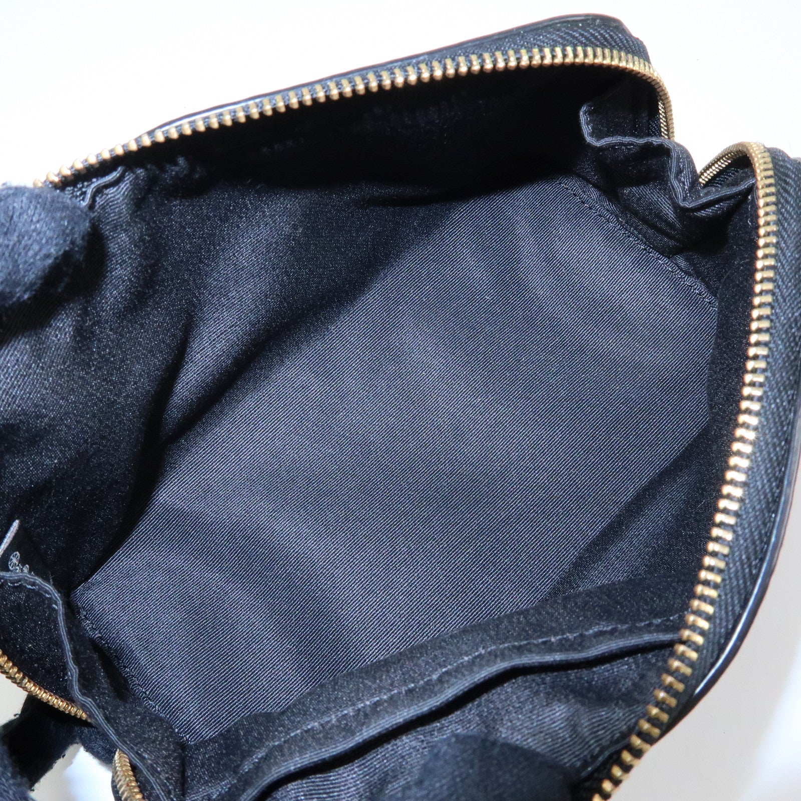 COACH Set of 2 Signature PVC Leather Shoulder Bag Cosmetic Pouch