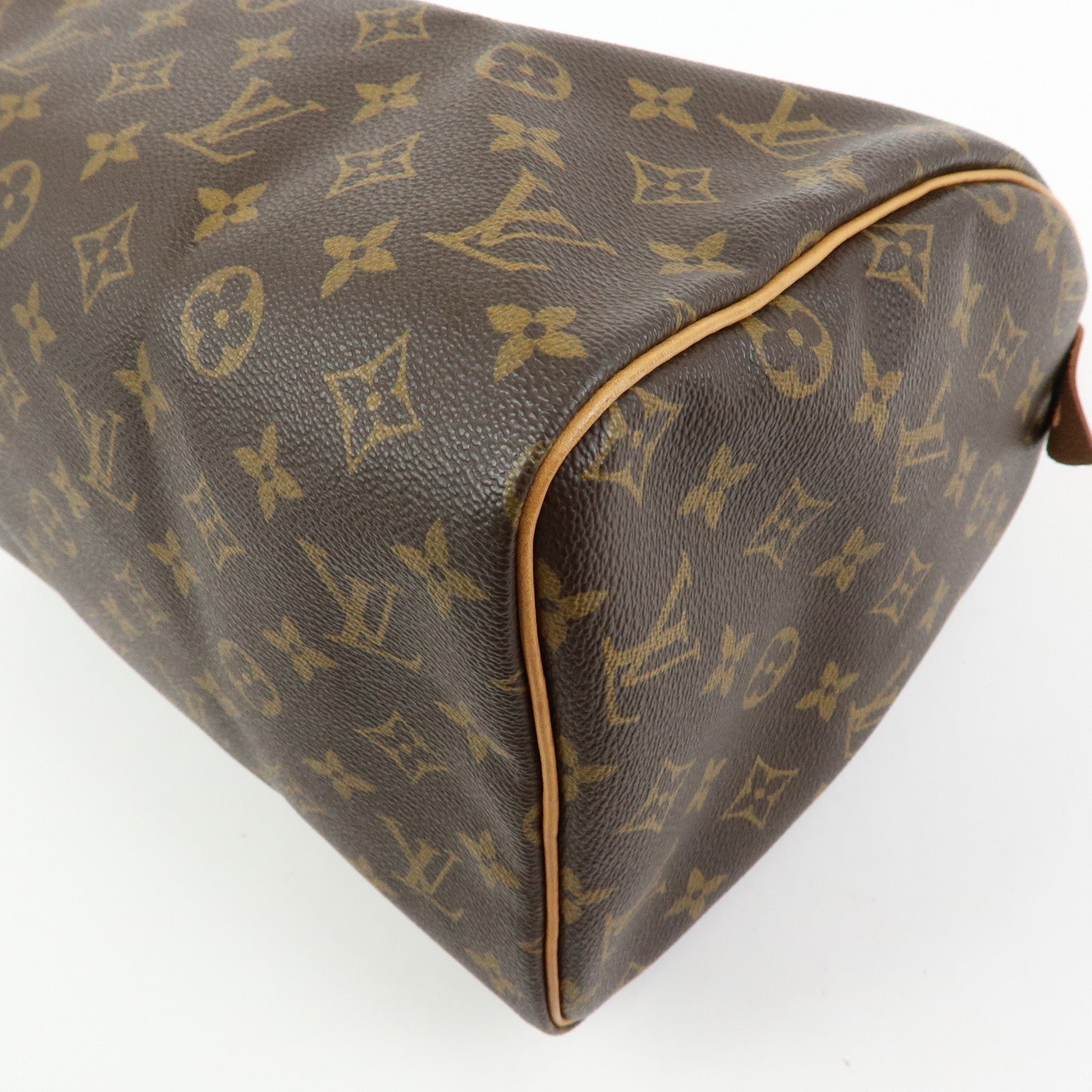 Louis Vuitton Monogram Speedy 30 Boston Bag Hand Bag Brown M41526