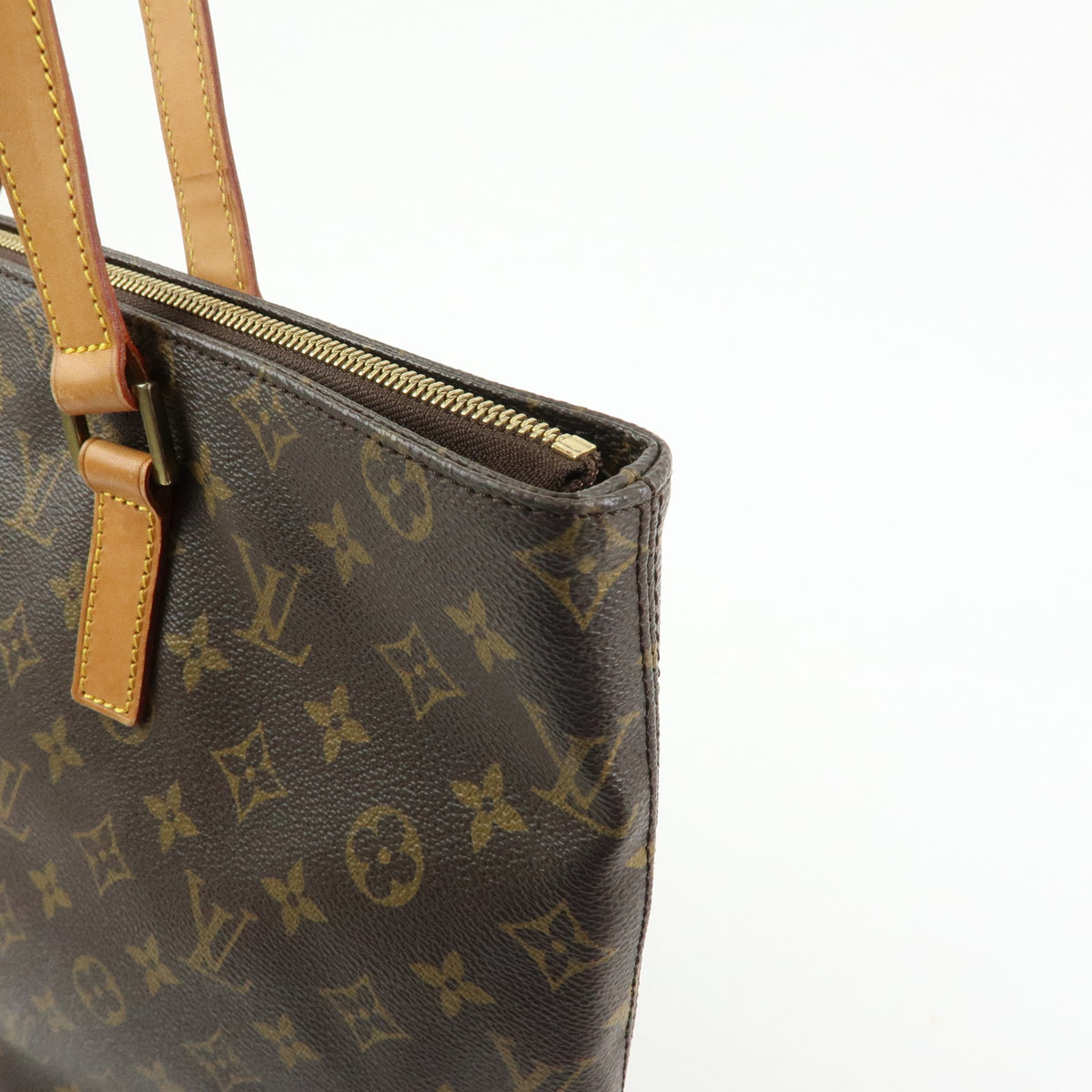 Louis Vuitton Monogram Cabas Mezzo Tote Bag Shoulder Bag M51151