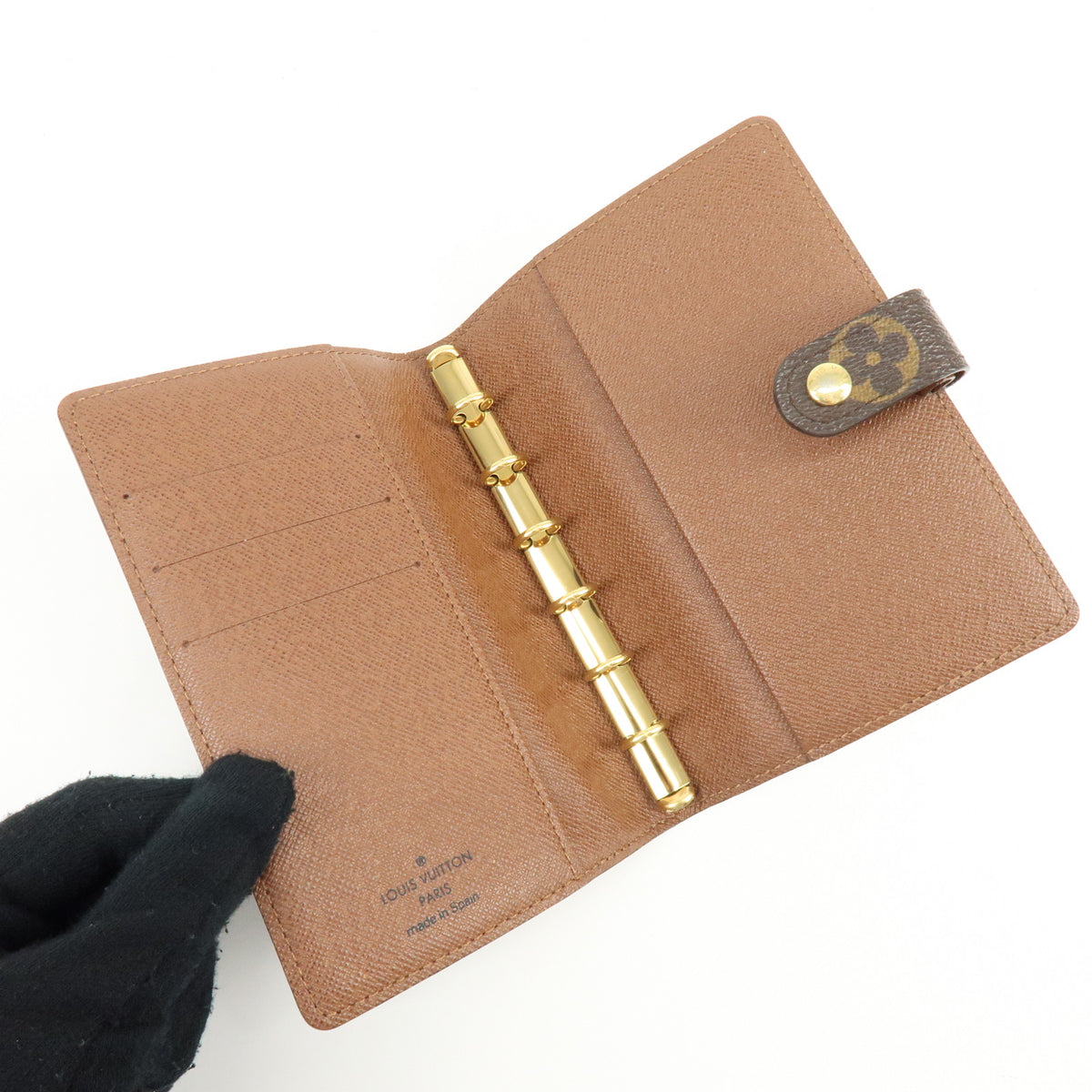 Louis Vuitton Monogram Agenda PM Planner Cover Brown R20005