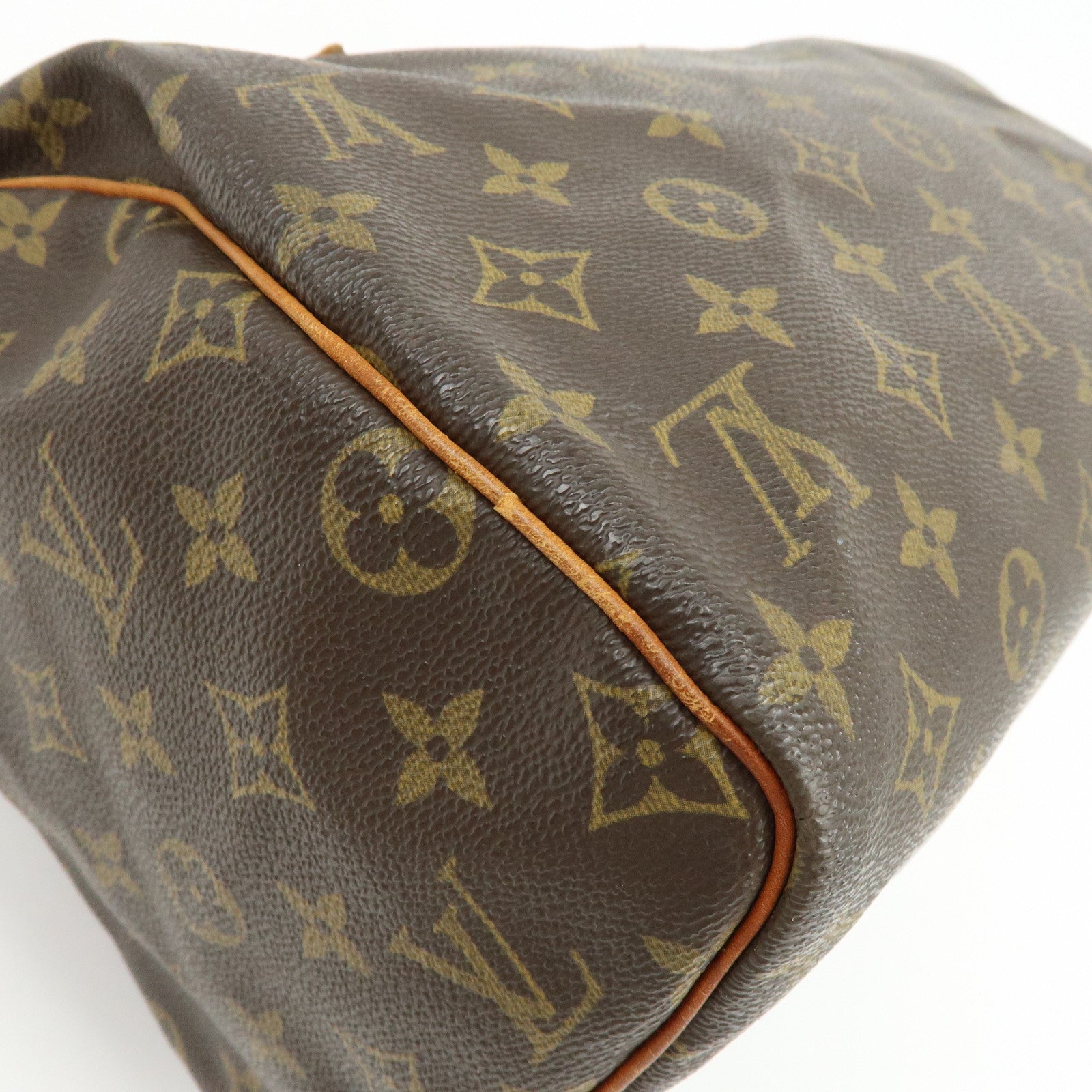 Louis Vuitton Monogram Speedy 30 Boston Bag Hand Bag Brown M41108
