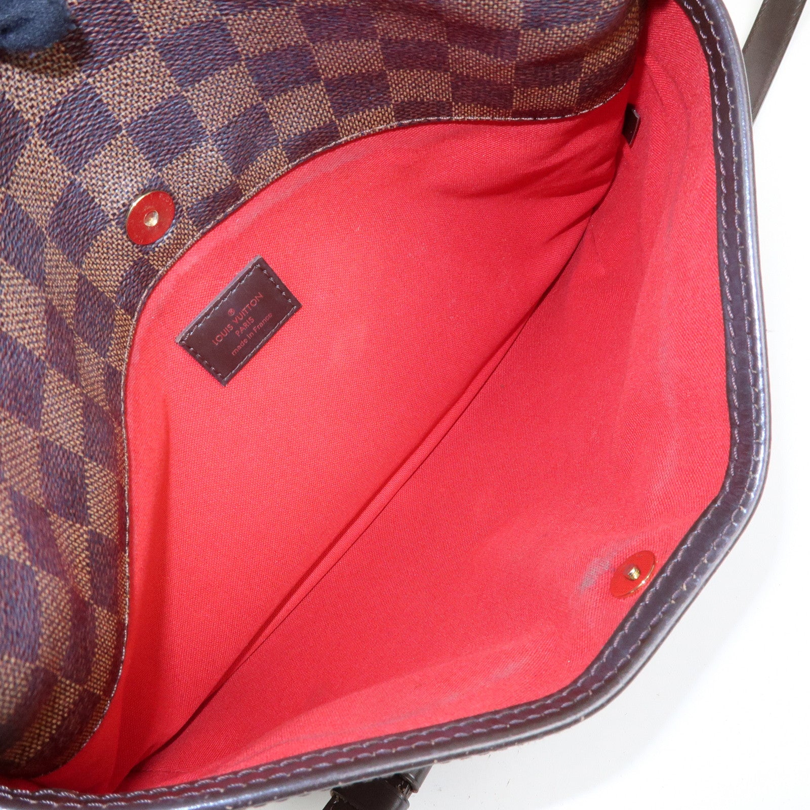 Louis Vuitton Damier Ebene Bloomsbury PM Shoulder Bag Brown N42251